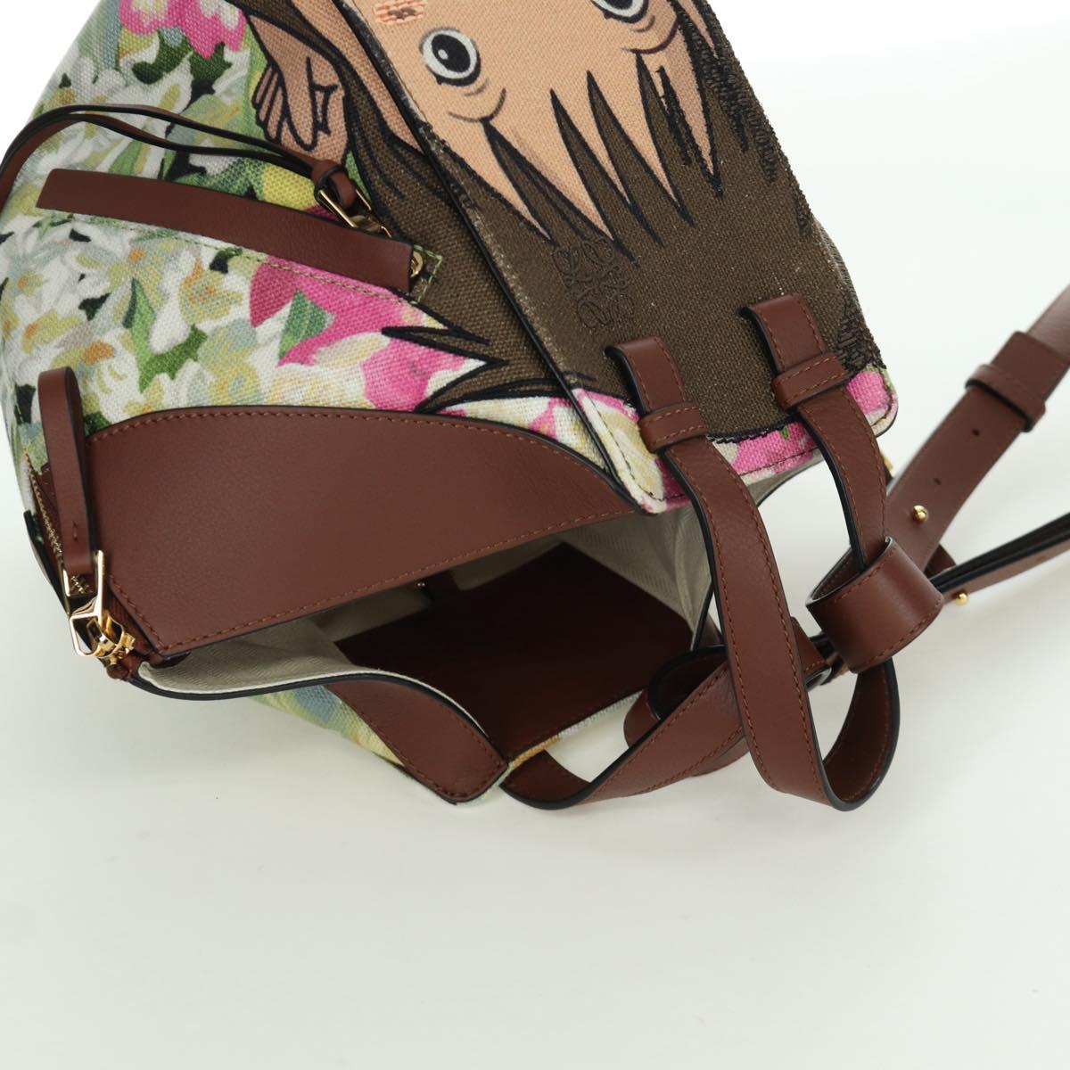 LOEWE テ Studio Ghibli Hammock Small Chihiro Spirited Away Canvas Auth 166905SM