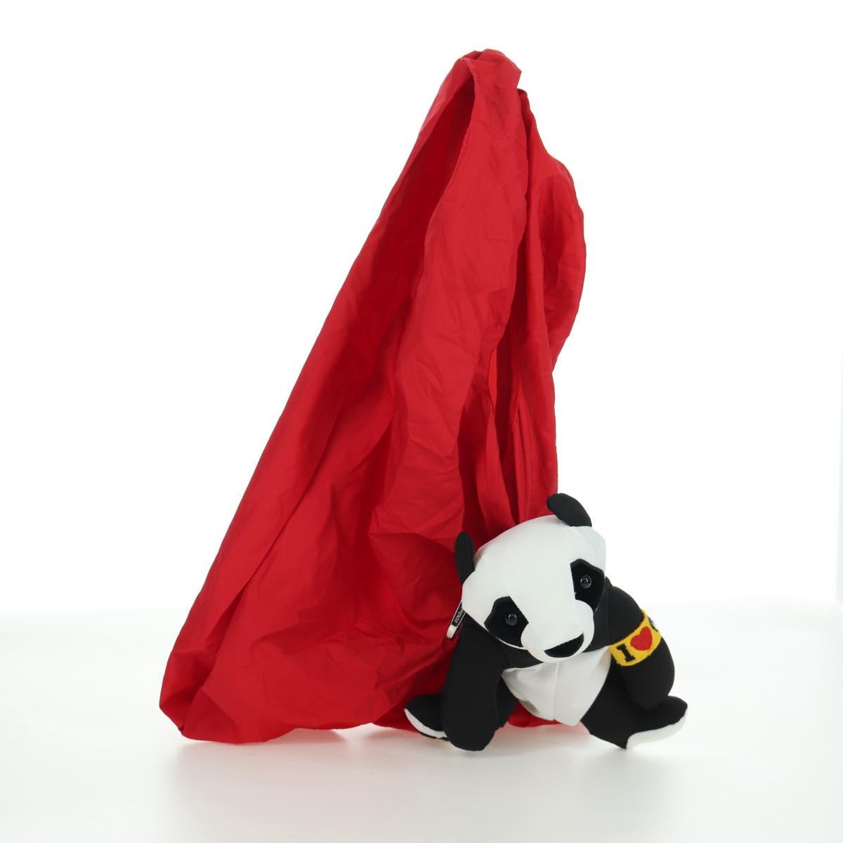 DOLCE&GABBANA D&G x Jujutsu Kaisen Panda Eco Hand Bag Nylon Red Auth 166918SM