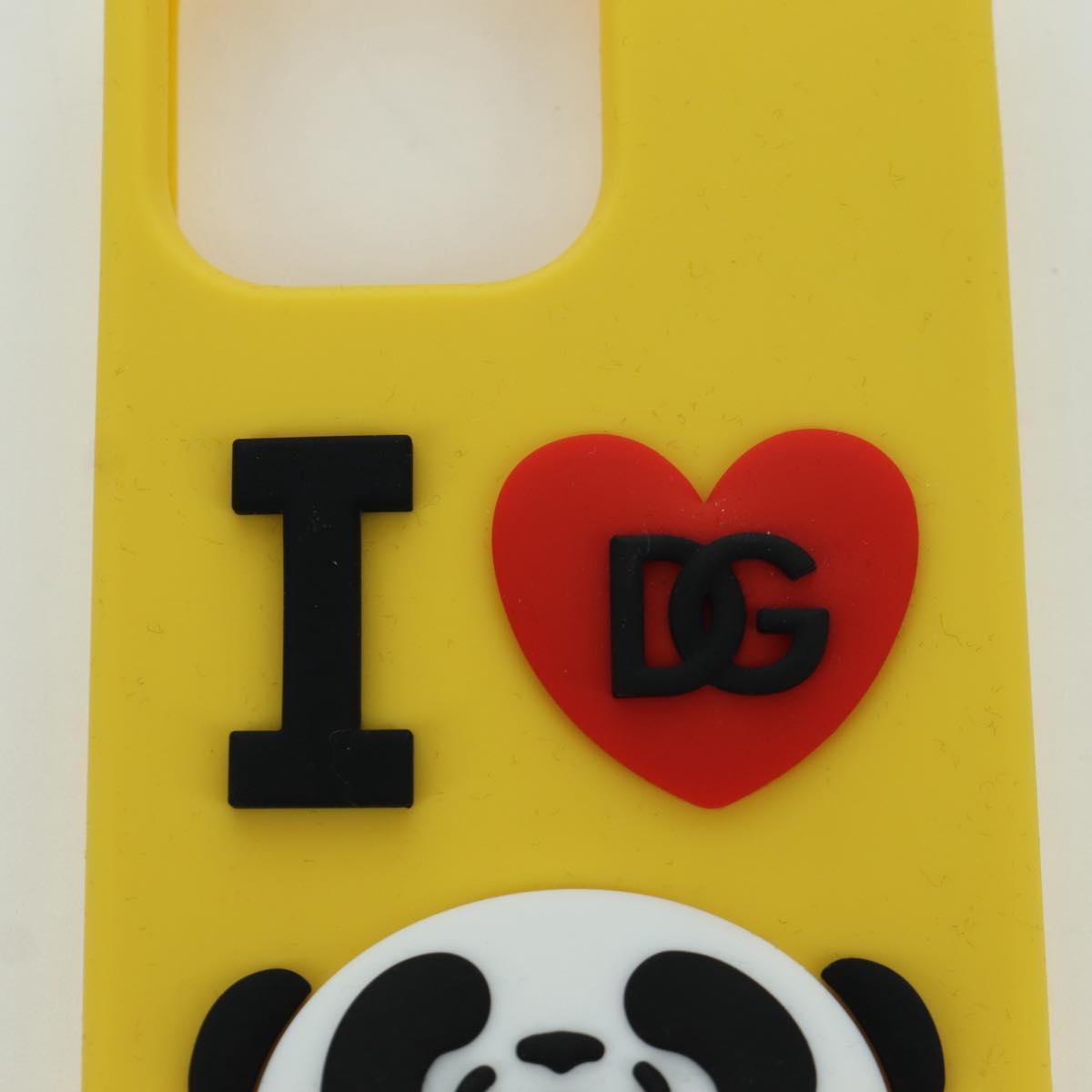 DOLCE&GABBANA D&G x Jujutsu Kaisen Panda iPhone 13 Pro Case Yellow Auth 166921SM