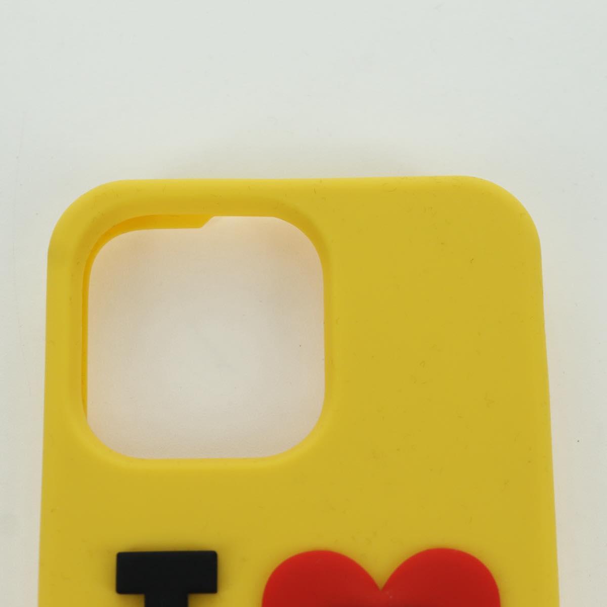 DOLCE&GABBANA D&G x Jujutsu Kaisen Panda iPhone 13 Pro Case Yellow Auth 166921SM