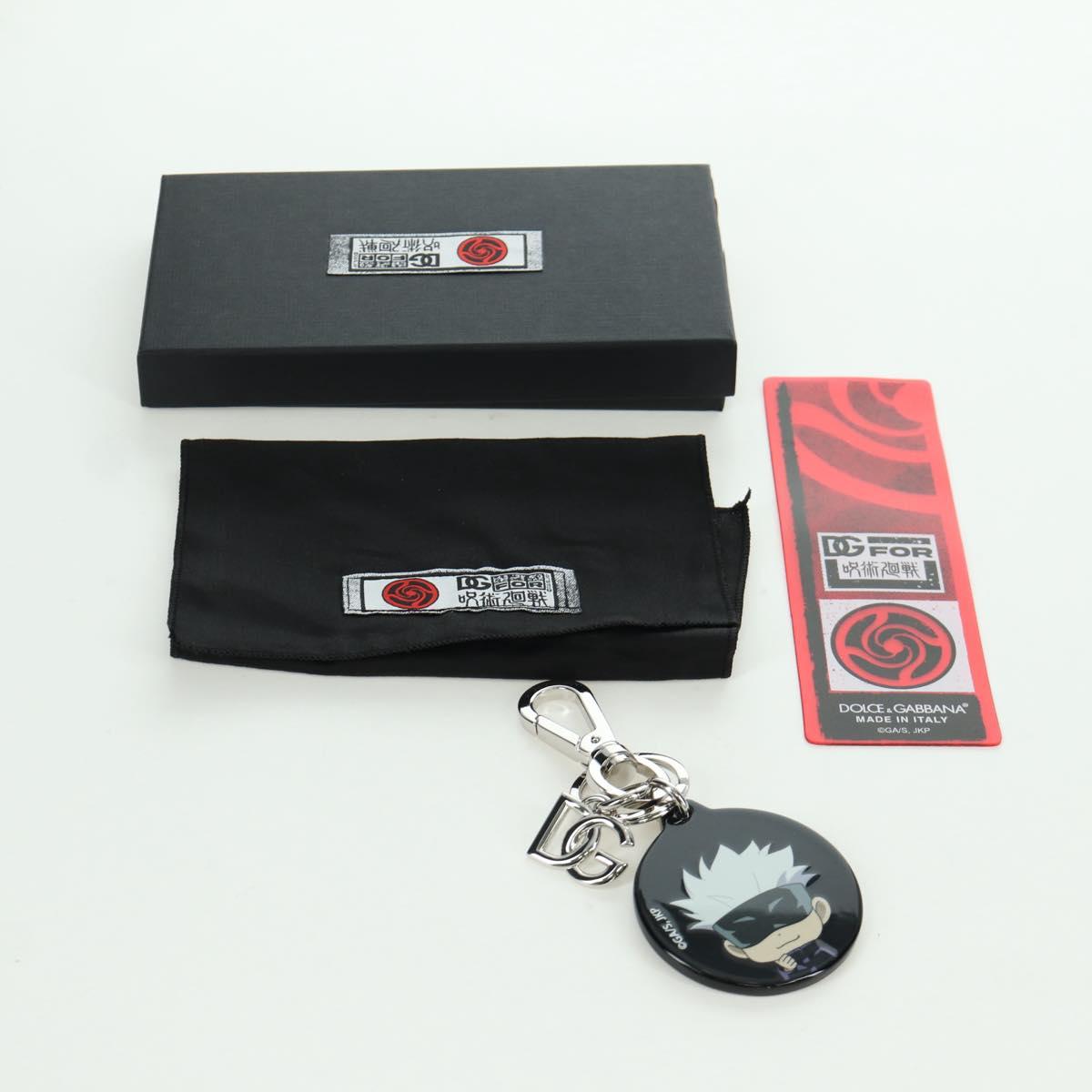 DOLCE&GABBANA D&G x Jujutsu Kaisen Satoru Gojo Key Holder Black Auth 166922SM