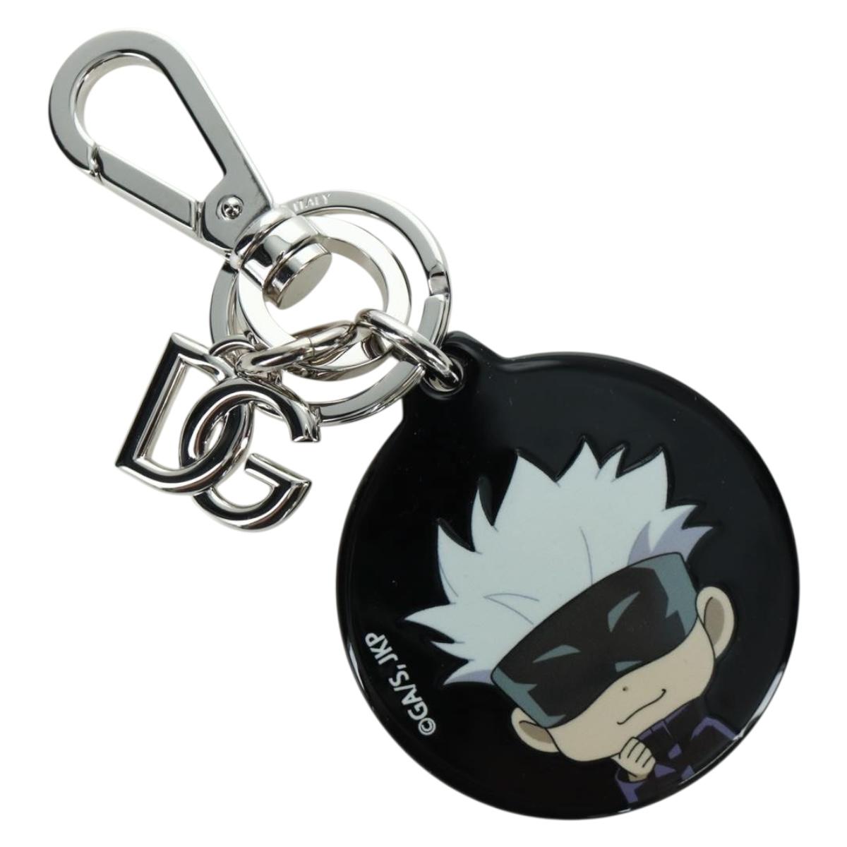 DOLCE&GABBANA D&G x Jujutsu Kaisen Satoru Gojo Key Holder Black Auth 166922SM