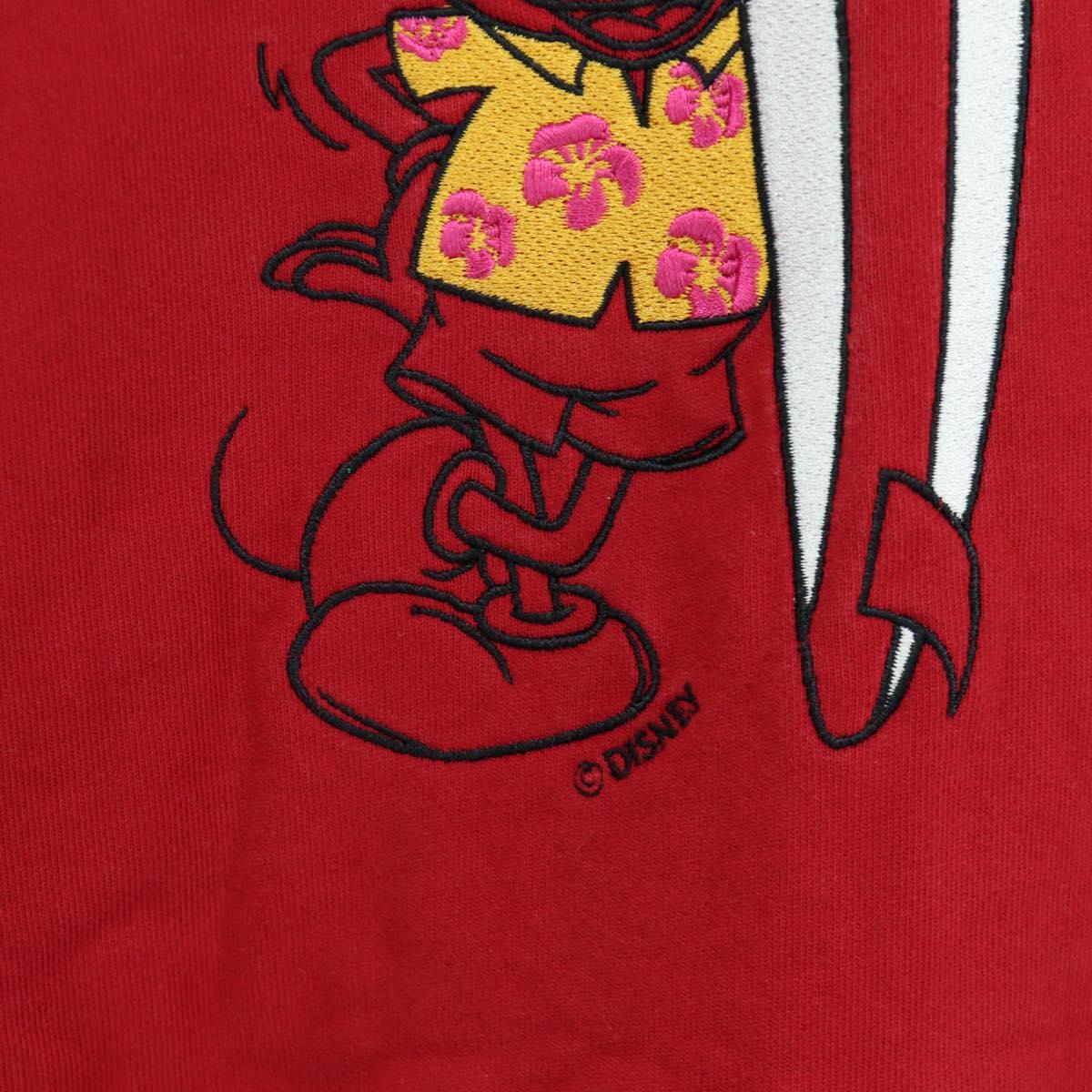 Coach COACH x Disney Mickey Mouse Hoodie Cotton Red Auth 166931M