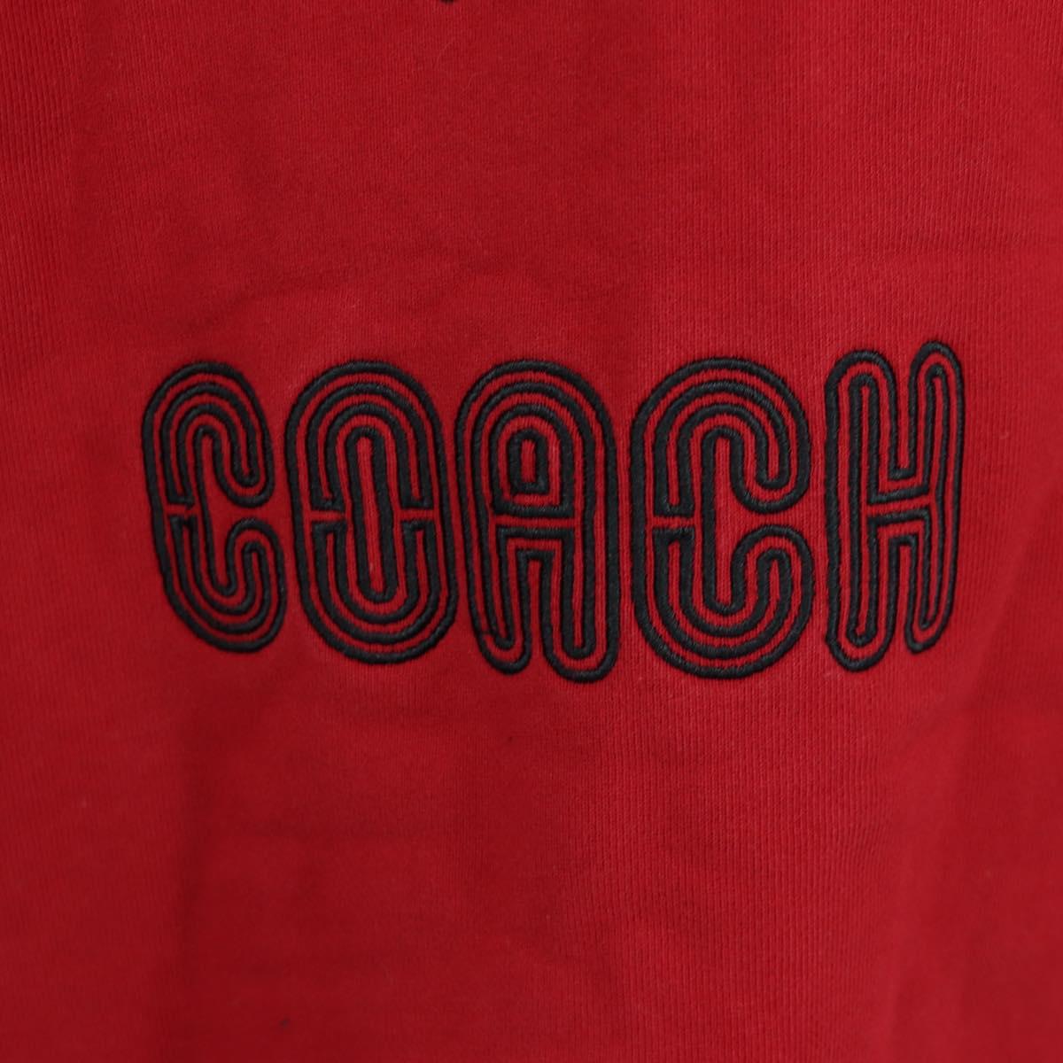 Coach COACH x Disney Mickey Mouse Hoodie Cotton Red Auth 166931M