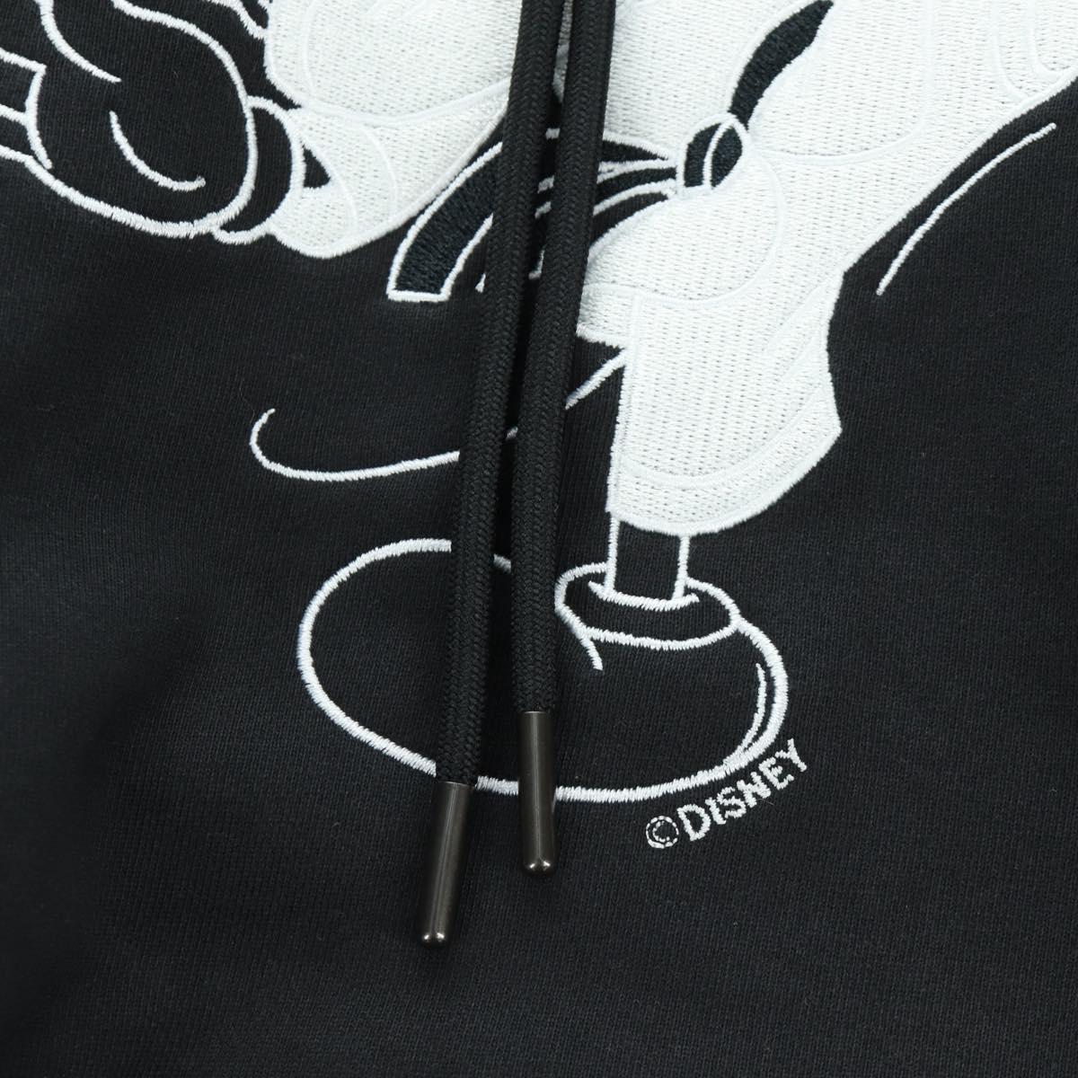 Coach COACH x Disney Mickey Mouse Hoodie Cotton Black Auth 166933M