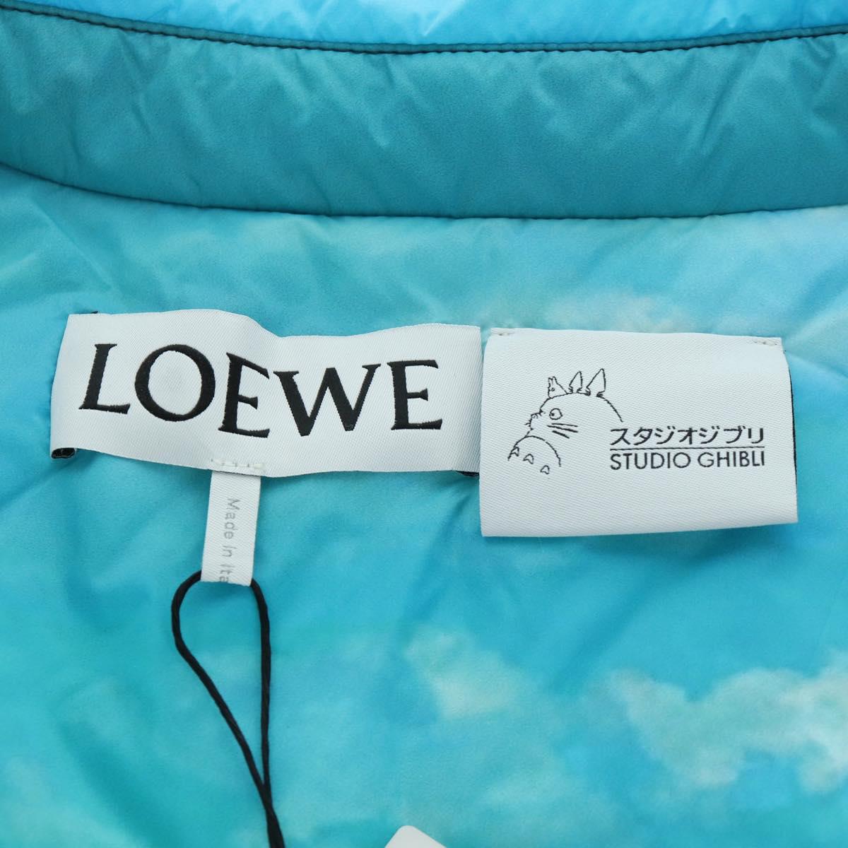 LOEWE テ Studio Ghibli Howl's Moving Castle Sophie & Calcifer Blue Auth 166936SM