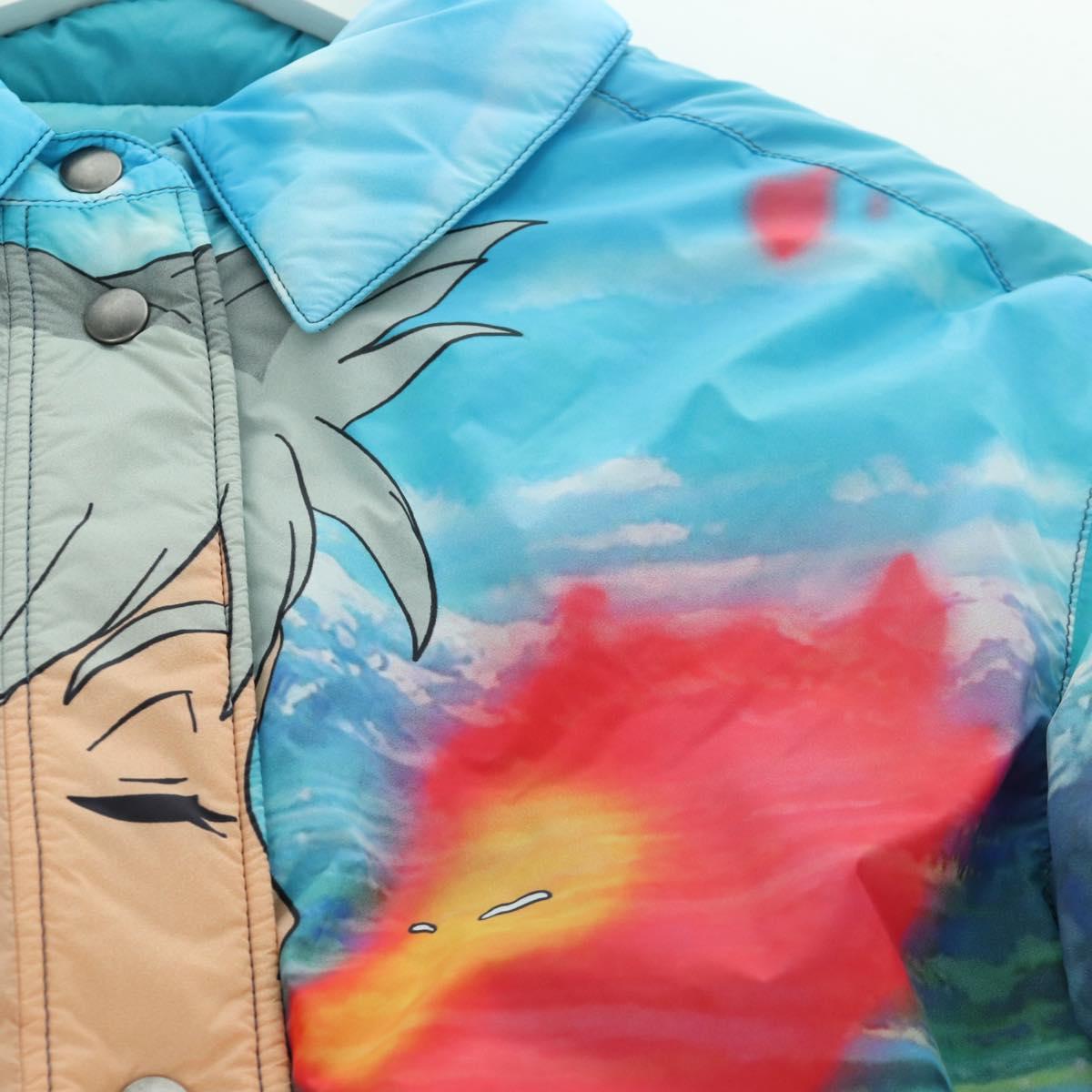 LOEWE テ Studio Ghibli Howl's Moving Castle Sophie & Calcifer Blue Auth 166936SM