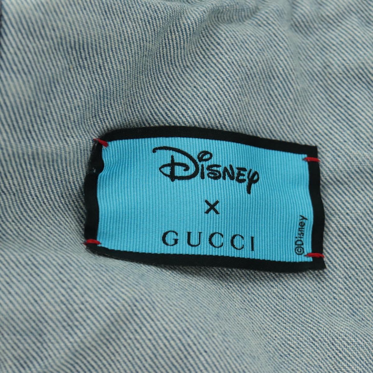 GUCCI GUCCI x Disney Donald Duck Denim Jacket Blue Auth 166939SM