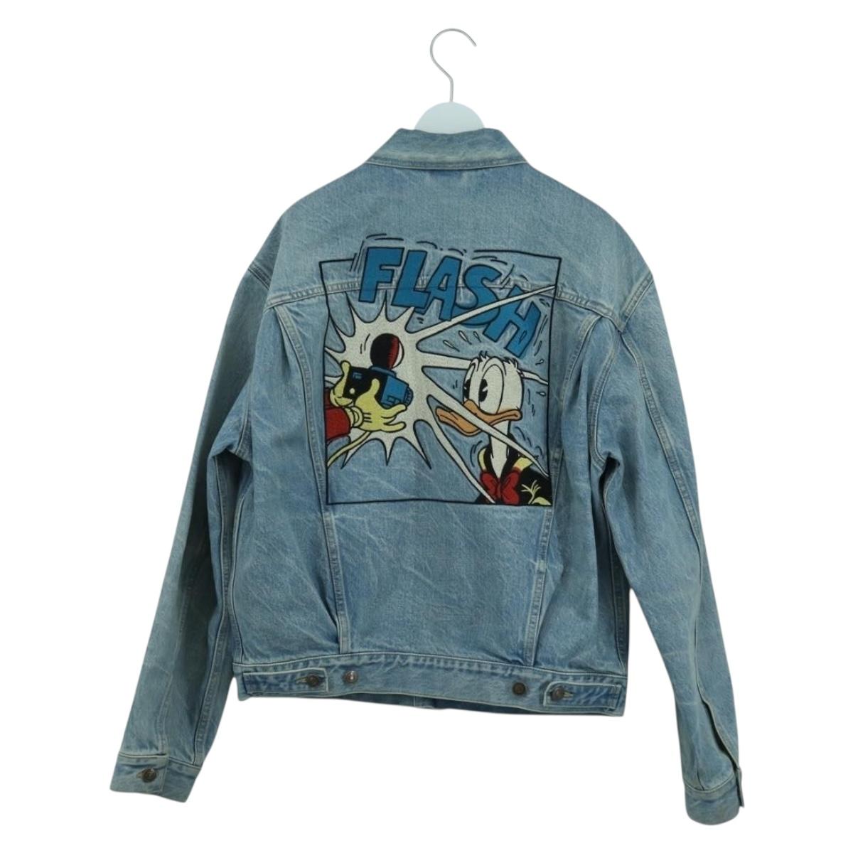 GUCCI GUCCI x Disney Donald Duck Denim Jacket Blue Auth 166939SM