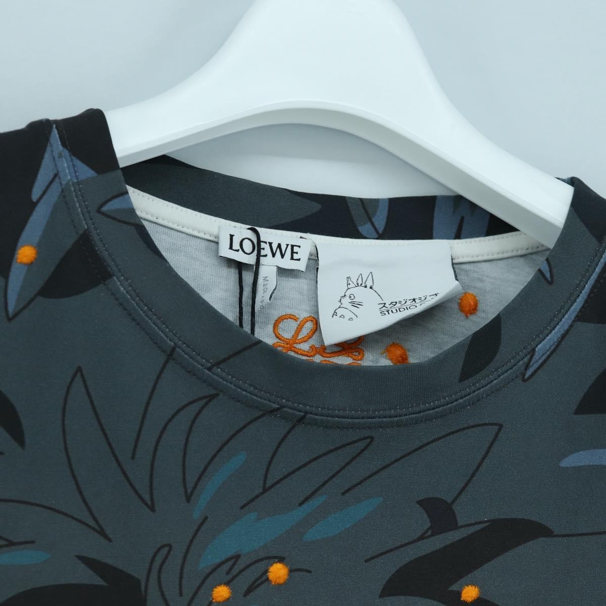 LOEWE テ Studio Ghibli Howl's Moving Castle Howl And Sophie T Shirt Auth 166941SM