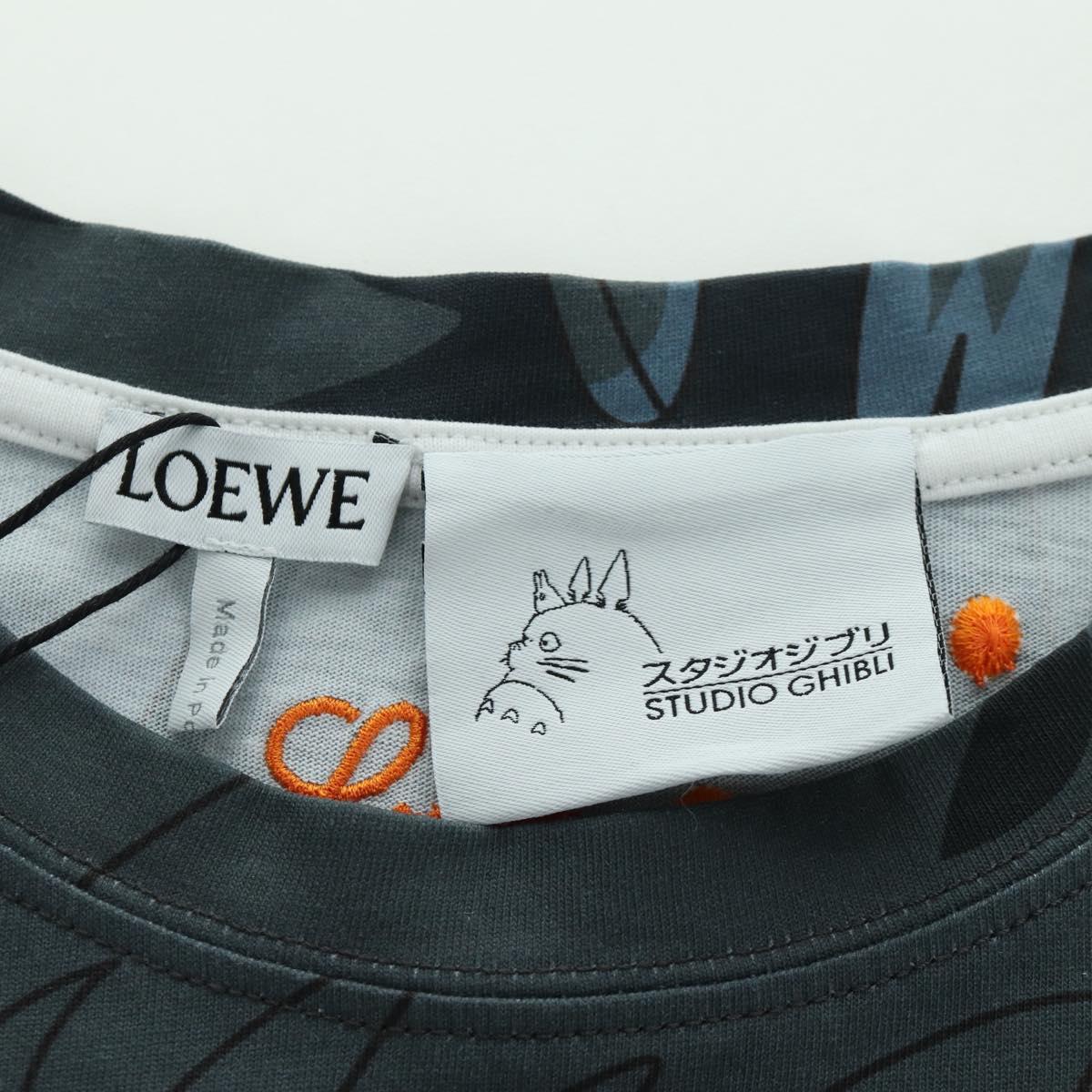 LOEWE テ Studio Ghibli Howl's Moving Castle Howl And Sophie T Shirt Auth 166941SM
