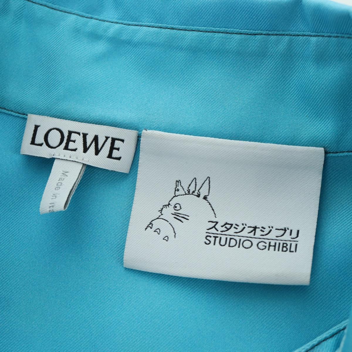 LOEWE テ Studio Ghibli Howl's Moving Castle Sophie & Calcifer Shirt Auth 166942SM