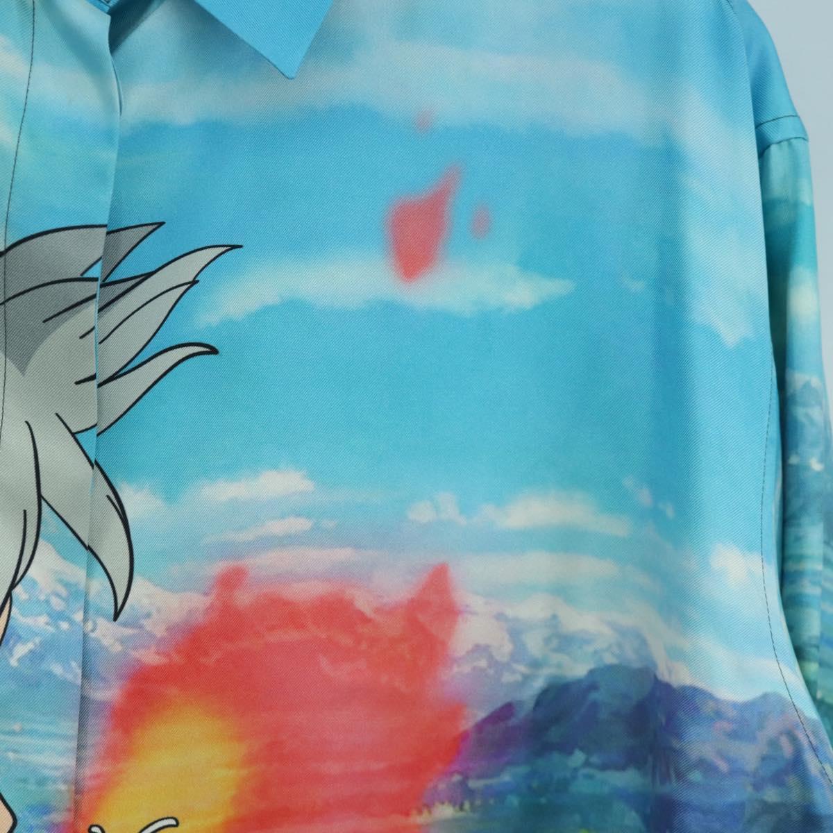 LOEWE テ Studio Ghibli Howl's Moving Castle Sophie & Calcifer Shirt Auth 166942SM