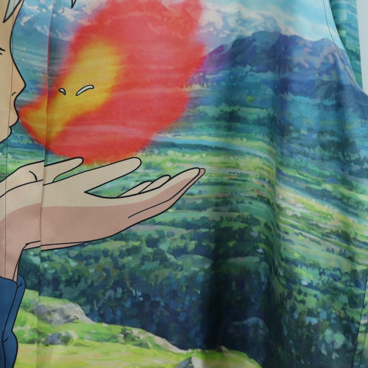 LOEWE テ Studio Ghibli Howl's Moving Castle Sophie & Calcifer Shirt Auth 166942SM