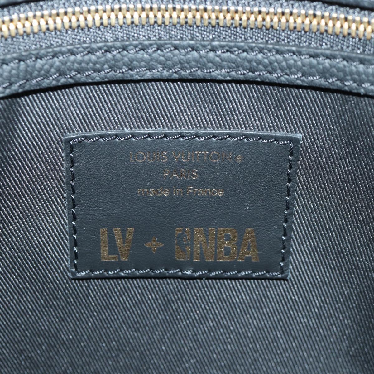 LOUIS VUITTON LV X NBA Keepall Bandouliere 55 Bag Black M58516 LV Auth 166944SM