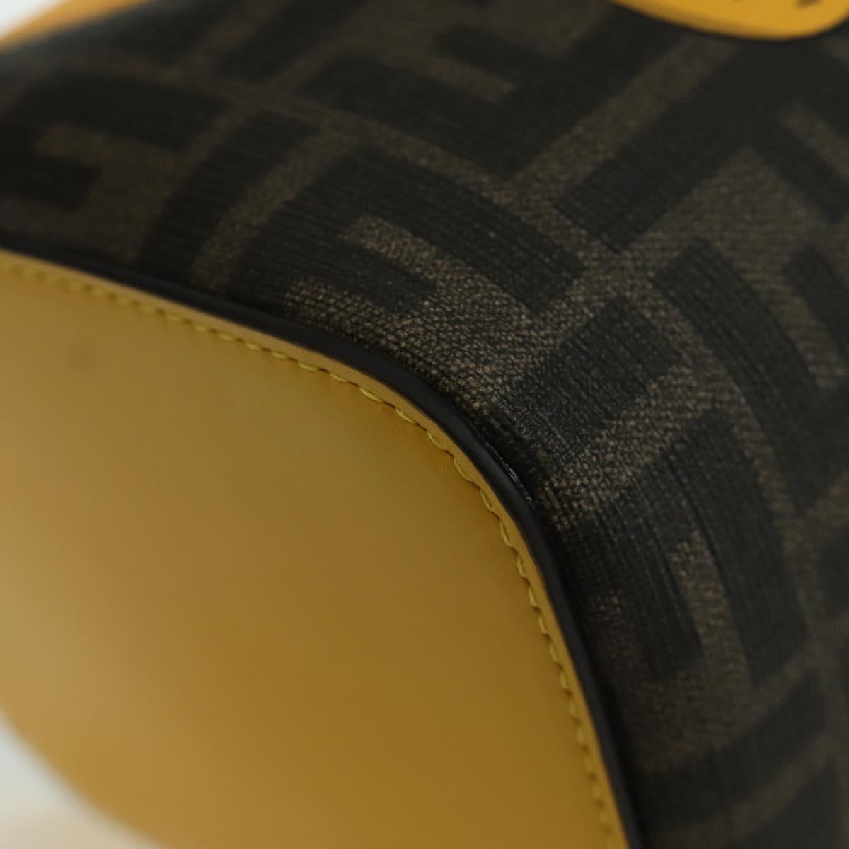 FENDI x FRGMT x POKテ窺ON Zucca Canvas Dragonfly Bag 2way Brown Auth 166947SM