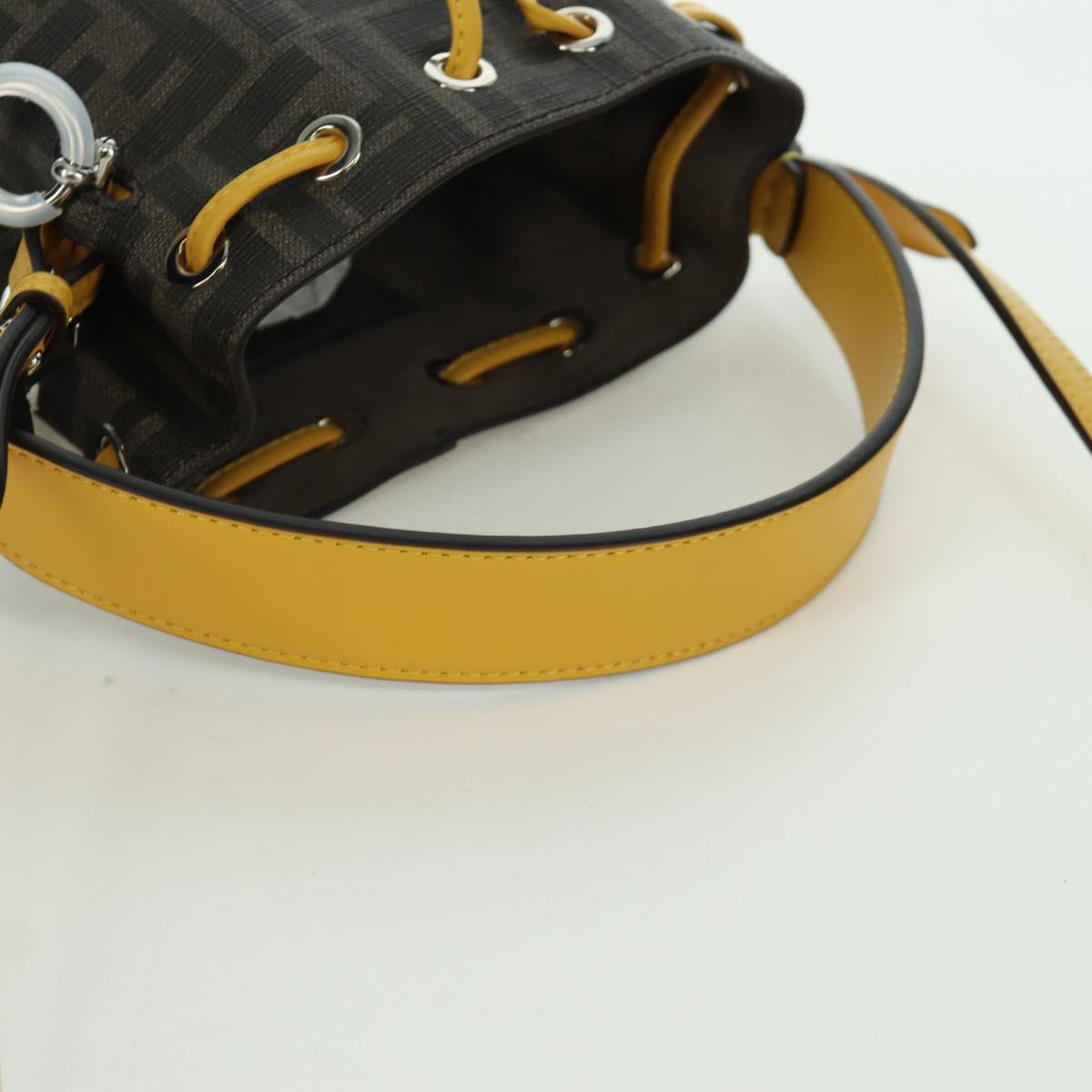 FENDI x FRGMT x POKテ窺ON Zucca Canvas Dragonfly Bag 2way Brown Auth 166947SM