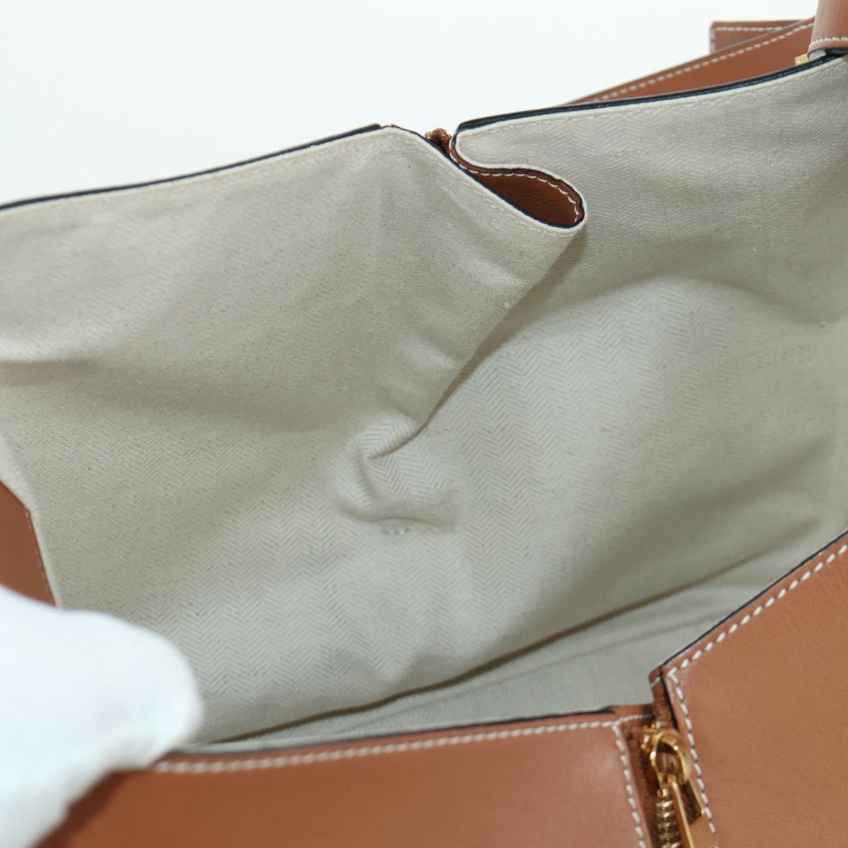 LOEWE Hammock Small Shoulder Bag Canvas Leather Multicolor Gold Auth 166948SAM