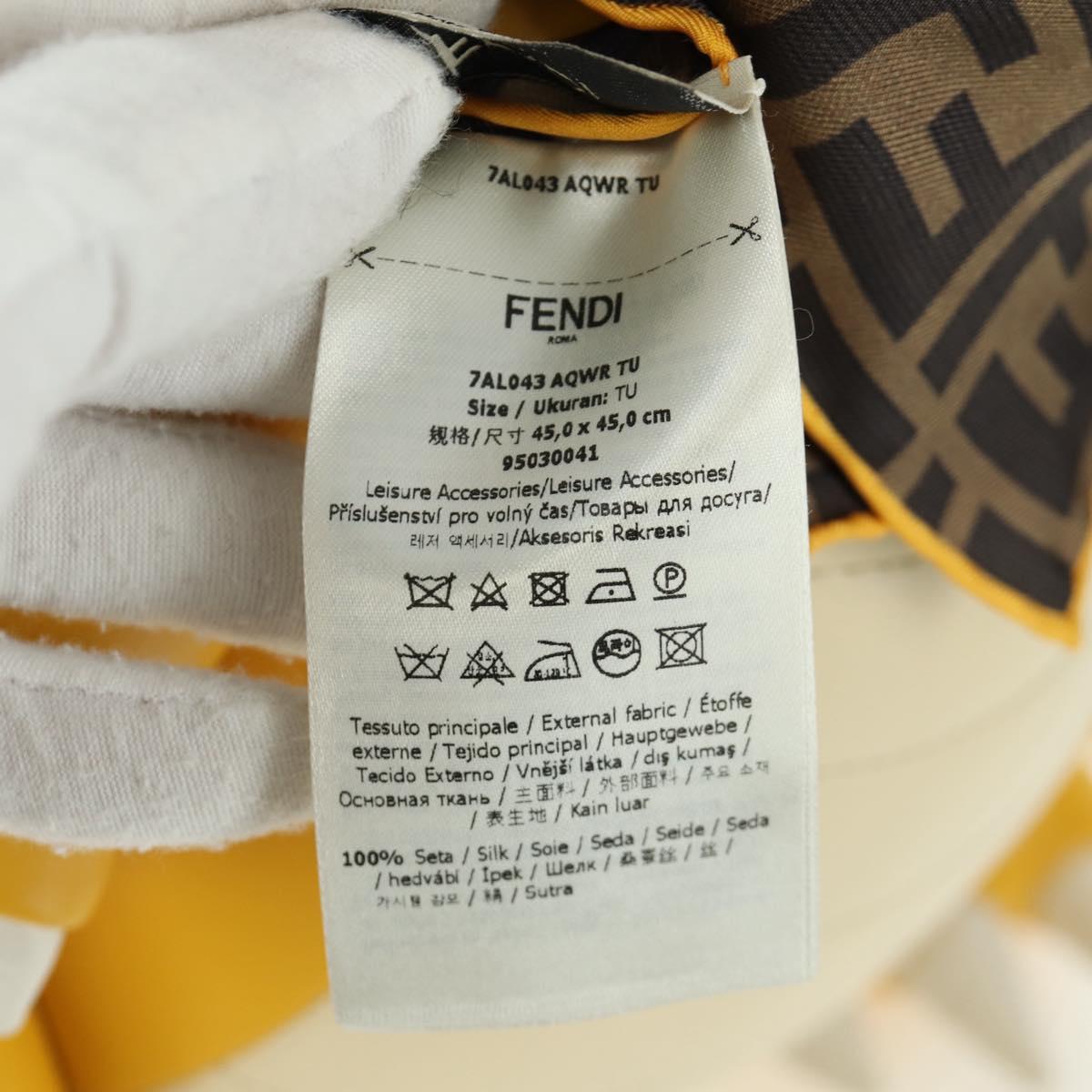 FENDI FENDI x FRGMT x POKテ窺ON Dragonite Stuffed Leather Yellow Auth 166958SM
