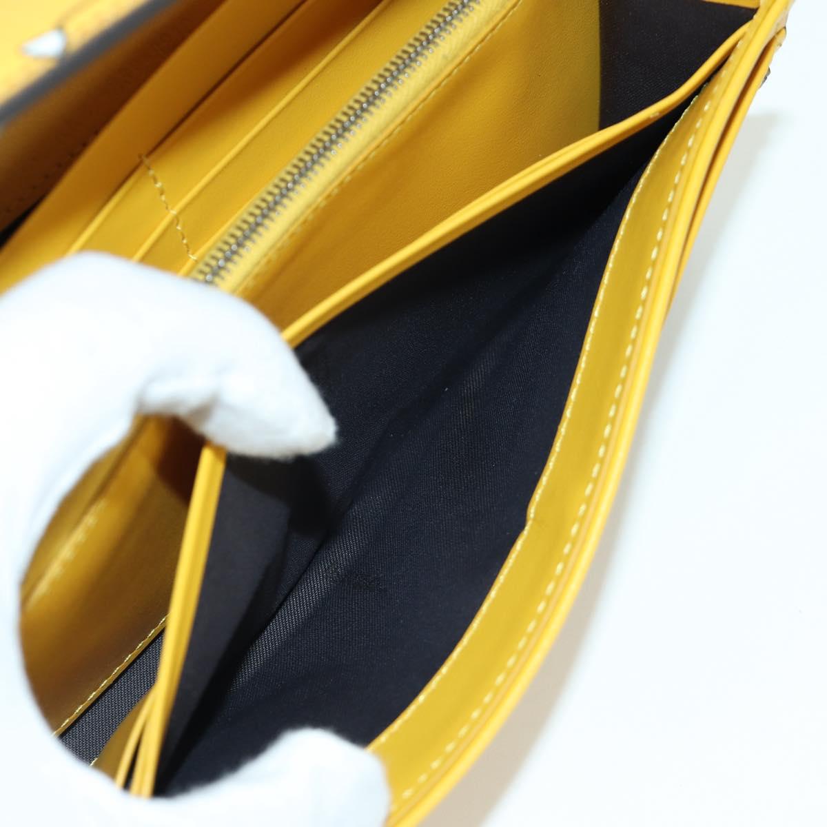 FENDI xFRGMTxPOKEMON Zucca Canvas Chain Wallet Dragon Bag Black Auth 166959SM