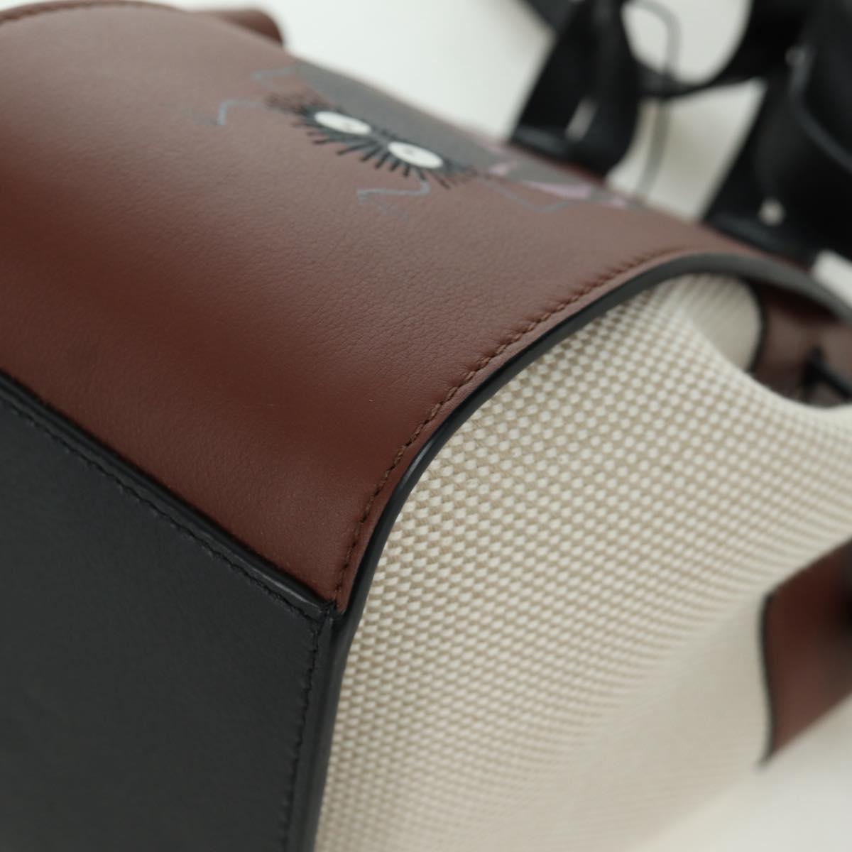 LOEWE Hammock Small Shoulder Bag Leather Brown Auth 166965SM