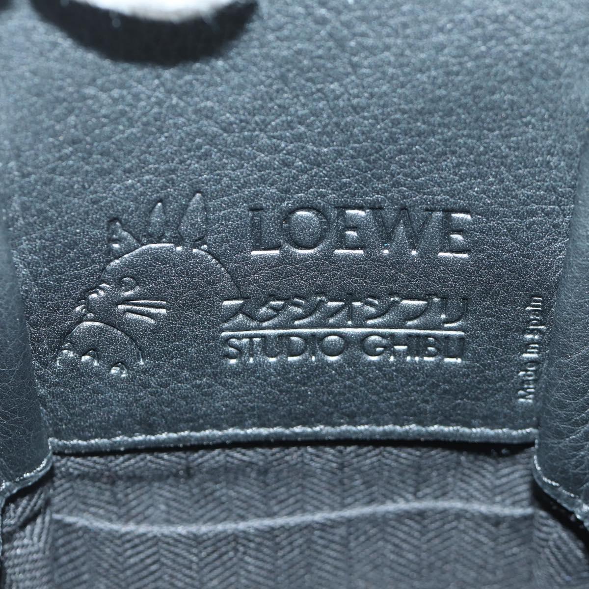 LOEWE Hammock Small Shoulder Bag Leather Brown Auth 166965SM