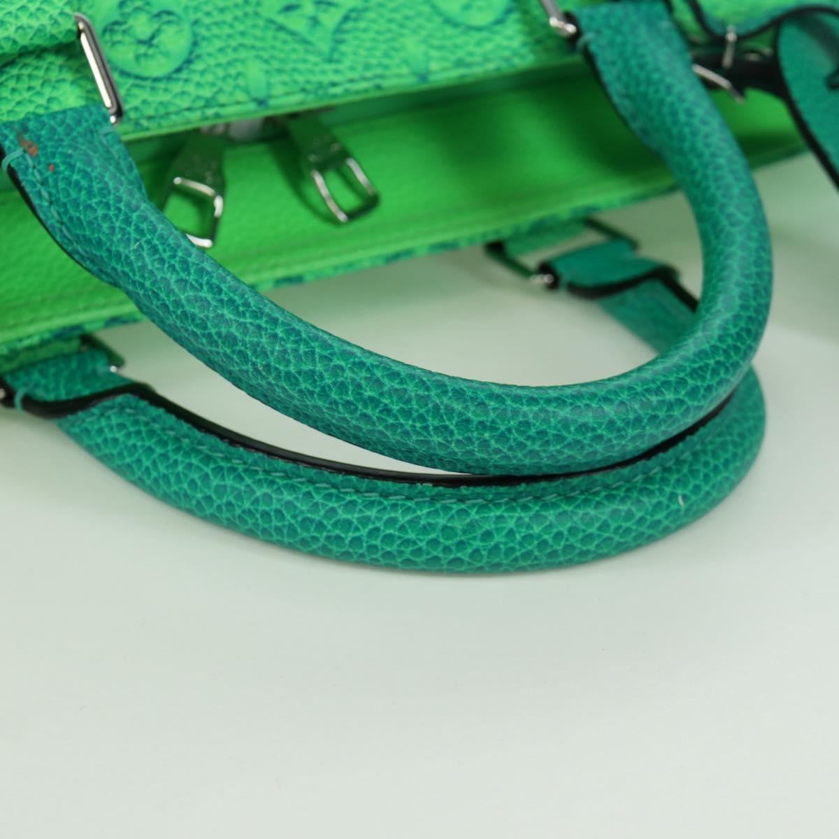 LOUIS VUITTON Monogram Taurillon Illusion Keepall Tote Bag M59688 Auth 166969SM