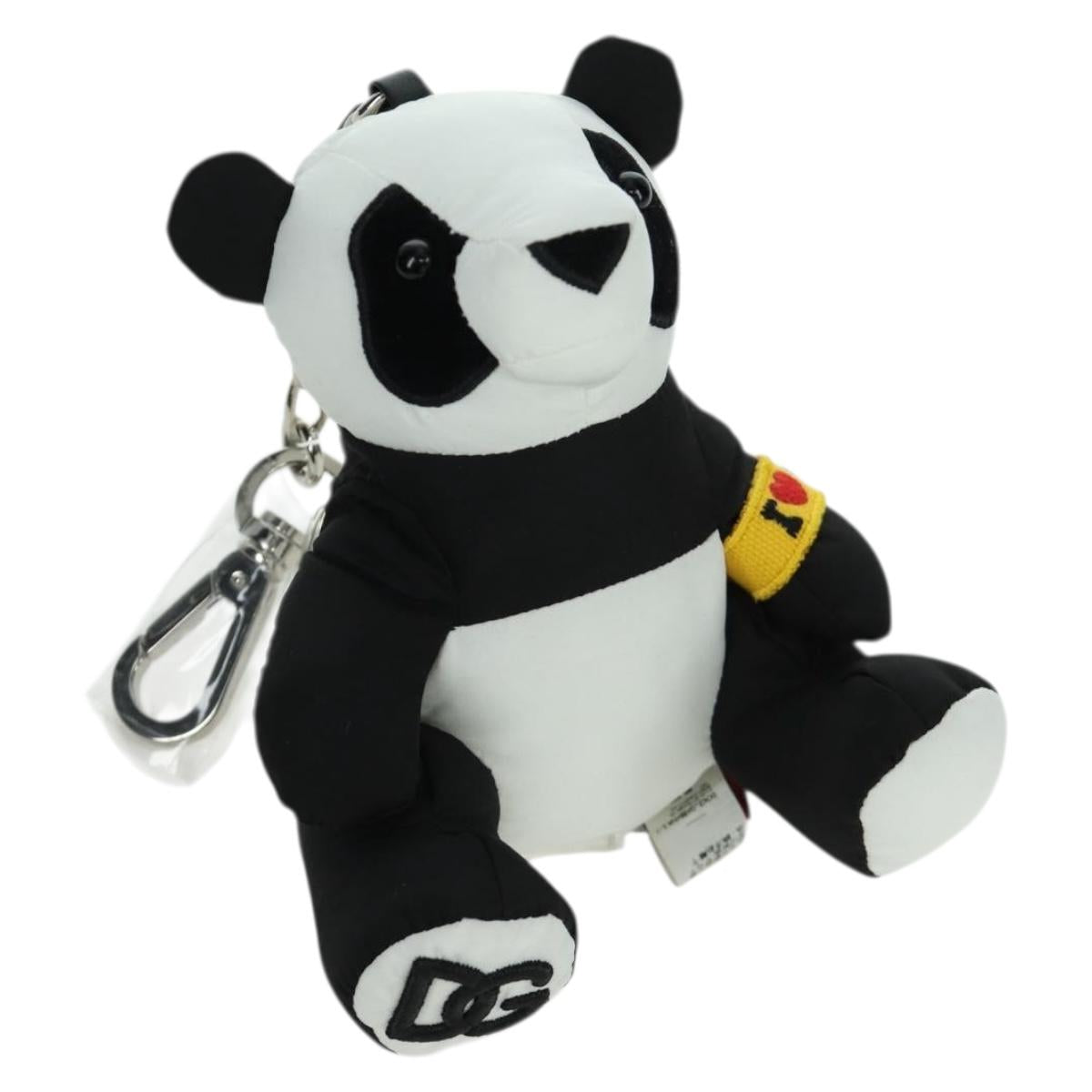 DOLCE&GABBANA D&G x Jujutsu Kaisen Panda Charm Nylon Black White Auth 166971SM
