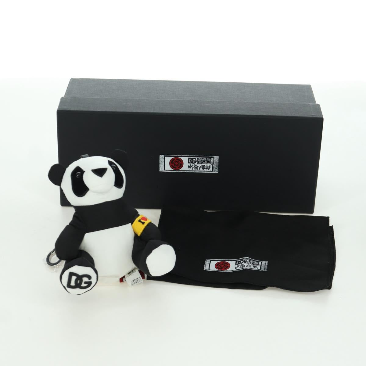 DOLCE&GABBANA D&G x Jujutsu Kaisen Panda Charm Nylon Black White Auth 166971SM