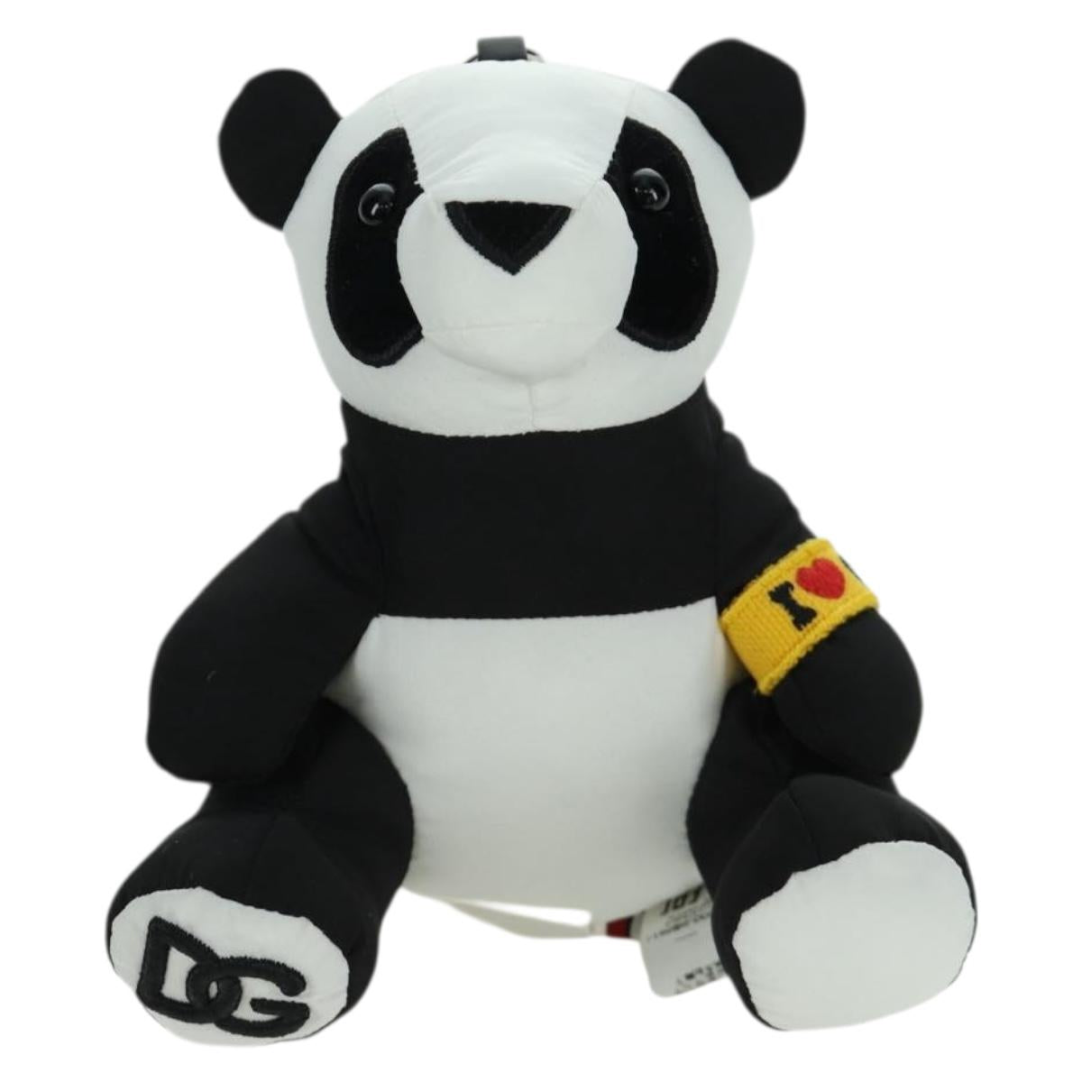 DOLCE&GABBANA D&G x Jujutsu Kaisen Panda Charm Nylon Black White Auth 166971SM