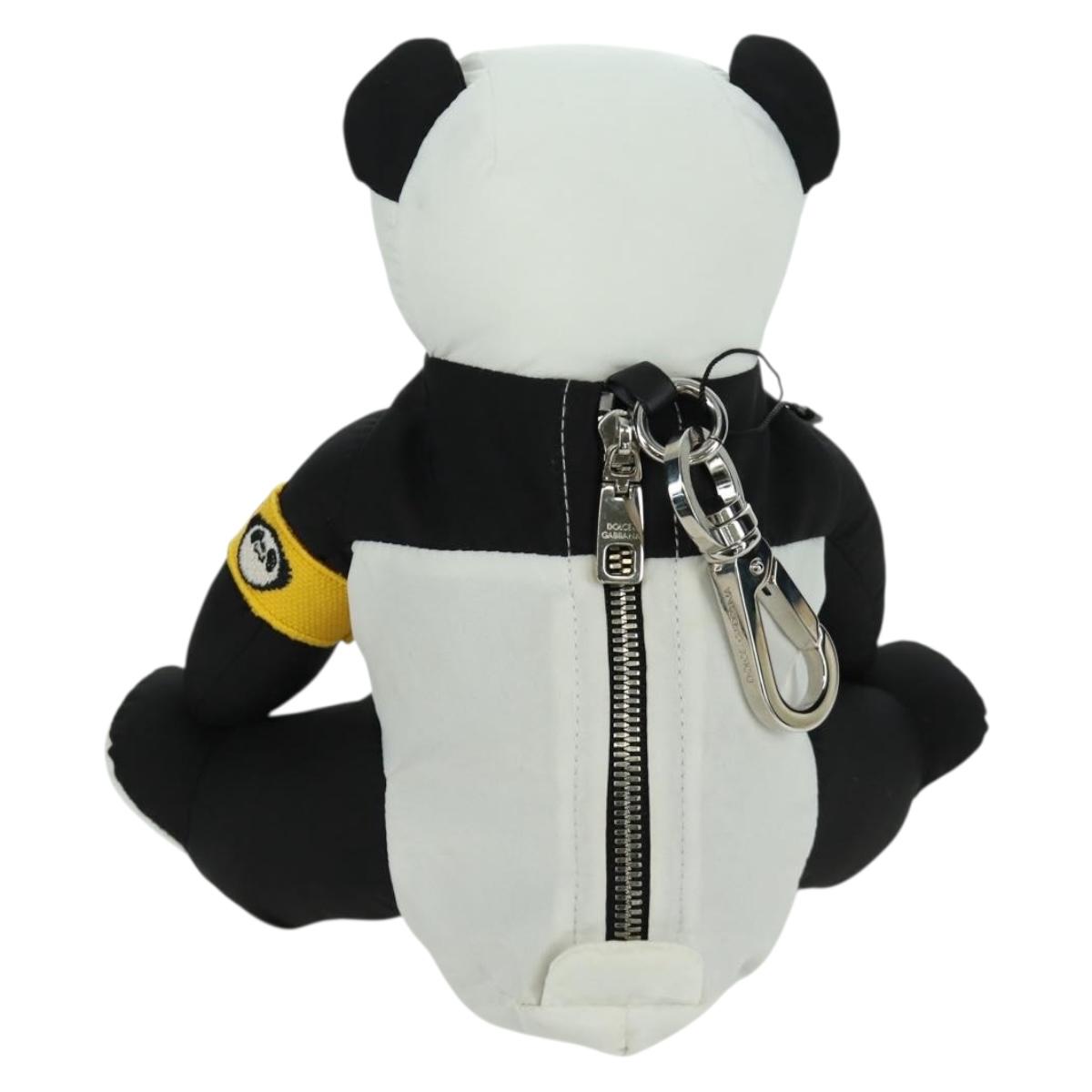 DOLCE&GABBANA D&G x Jujutsu Kaisen Panda Eco Bag Nylon Black White Auth 166972SM