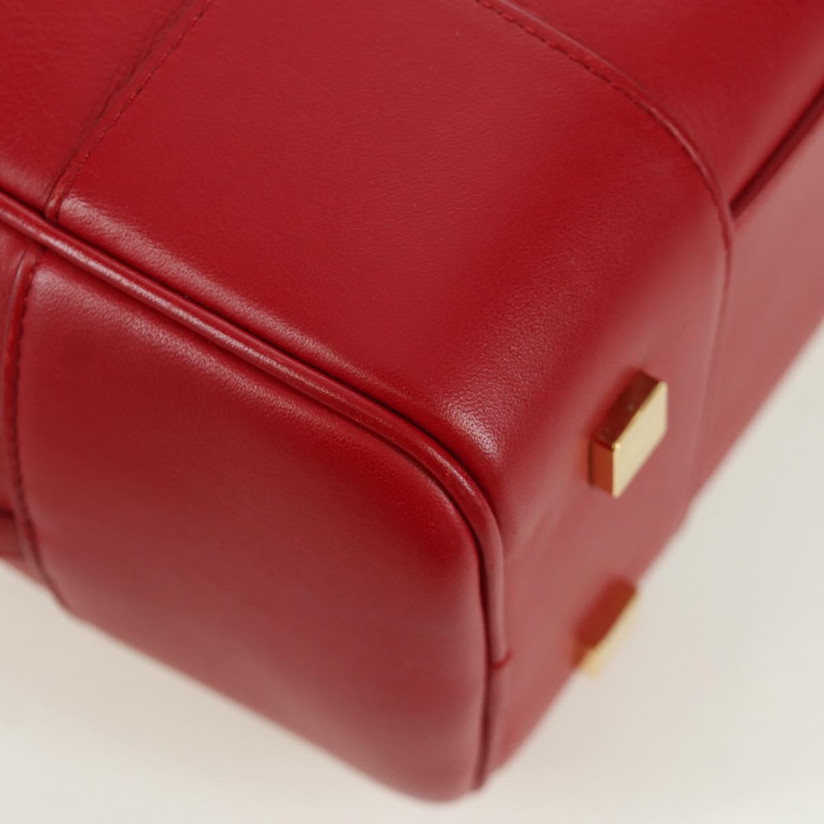 LOEWE テ Studio Ghibli Spirited Away Amazona 21 Bag Leather Red Auth 166973SM