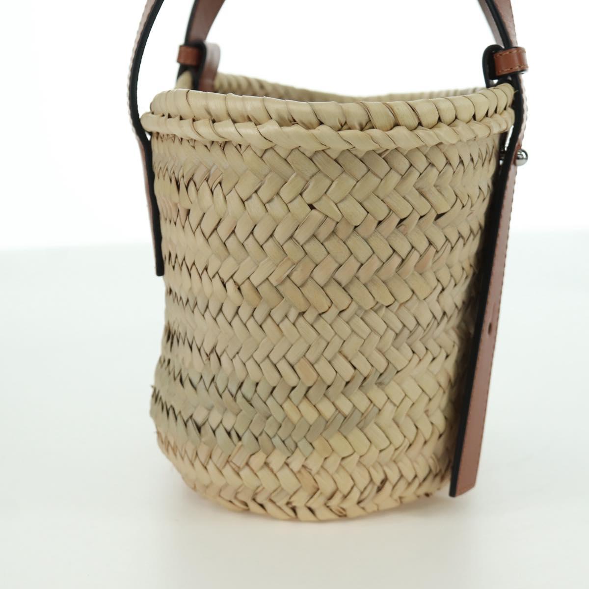 LOEWE テ Studio Ghibli My Neighbor Totoro Pitch Black Bag Raffia Auth 166974SM