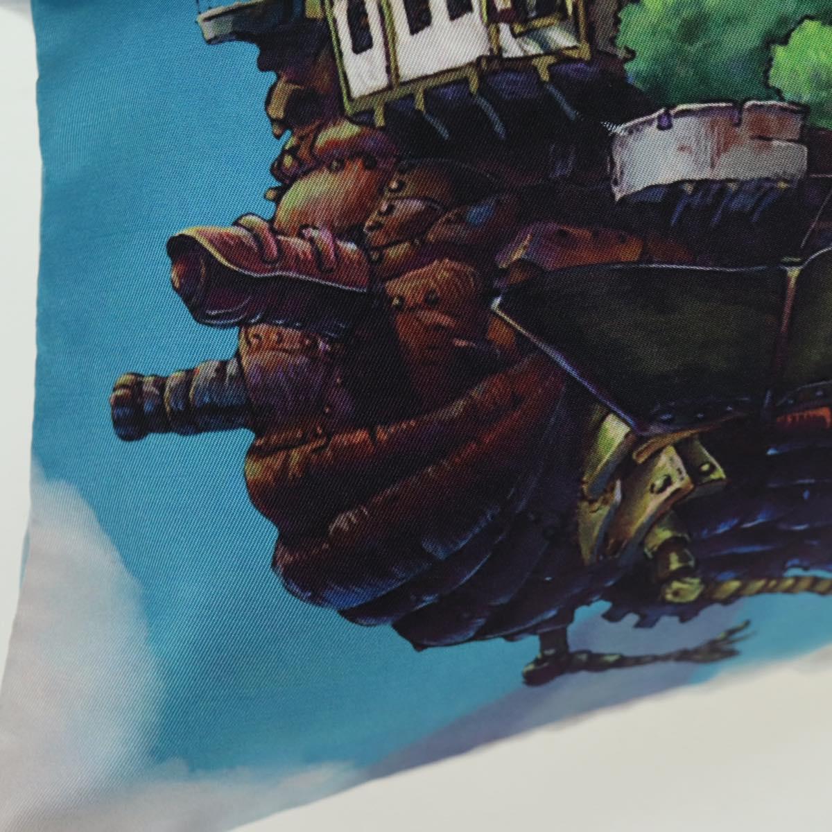 LOEWE テ Studio Ghibli Howl's Moving Castle Pouch Canvas Multicolor Auth 166975SM