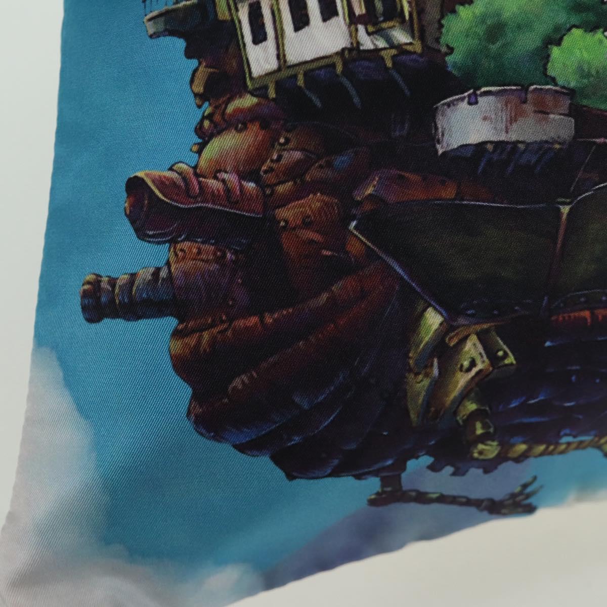 LOEWE テ Studio Ghibli Howl's Moving Castle Pouch Canvas Multicolor Auth 166976SM