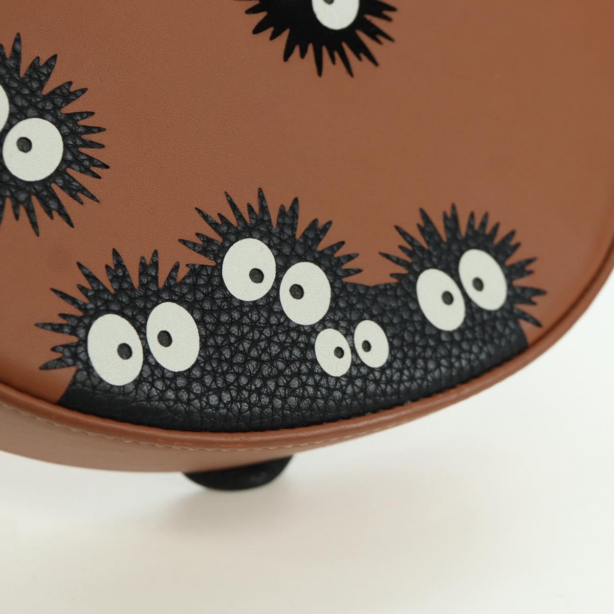 LOEWE × Studio Ghibli My Neighbor Totoro Heel Bag Makkuro Kurosuke Auth 166979SM