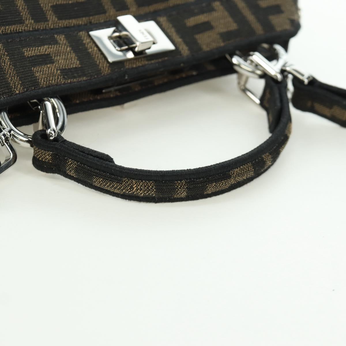 FENDI x FRGMT x POKテ窺ON Zucca Peek A Boo Dratini Bag 2way Blue Auth 166984SM