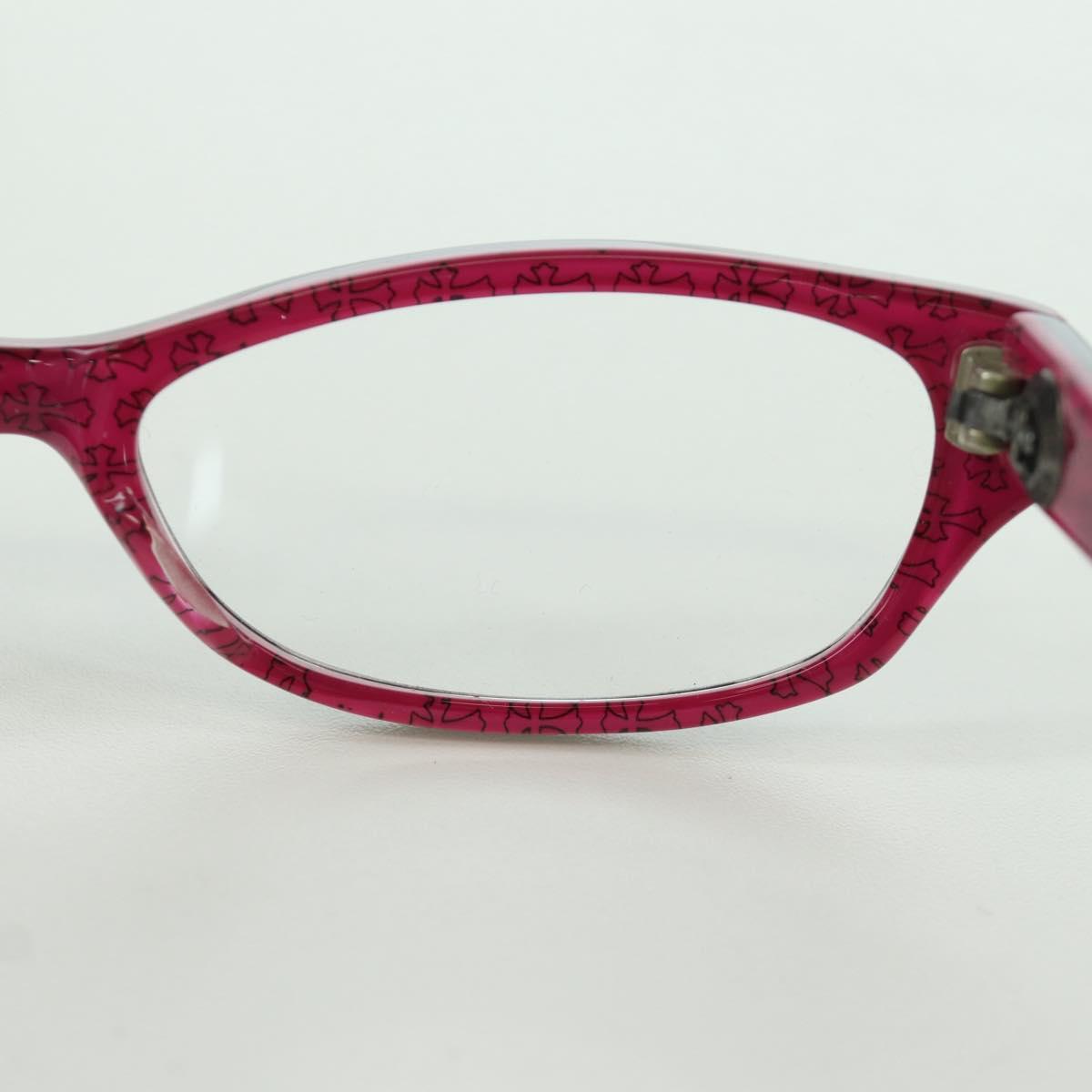 Chrome Hearts Glasses plastic Pink Black Auth 166985SM