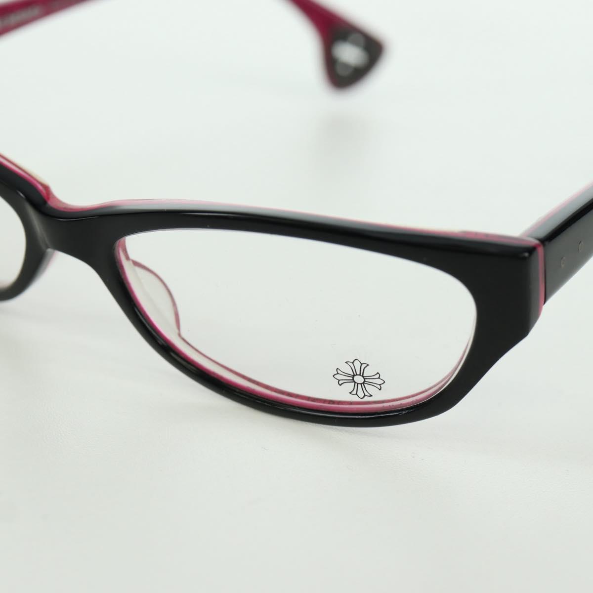 Chrome Hearts Glasses plastic Pink Black Auth 166985SM