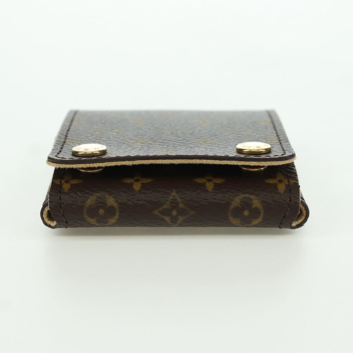 LOUIS VUITTON Monogram Jewelry case Jewelry Box LV Auth 166989M