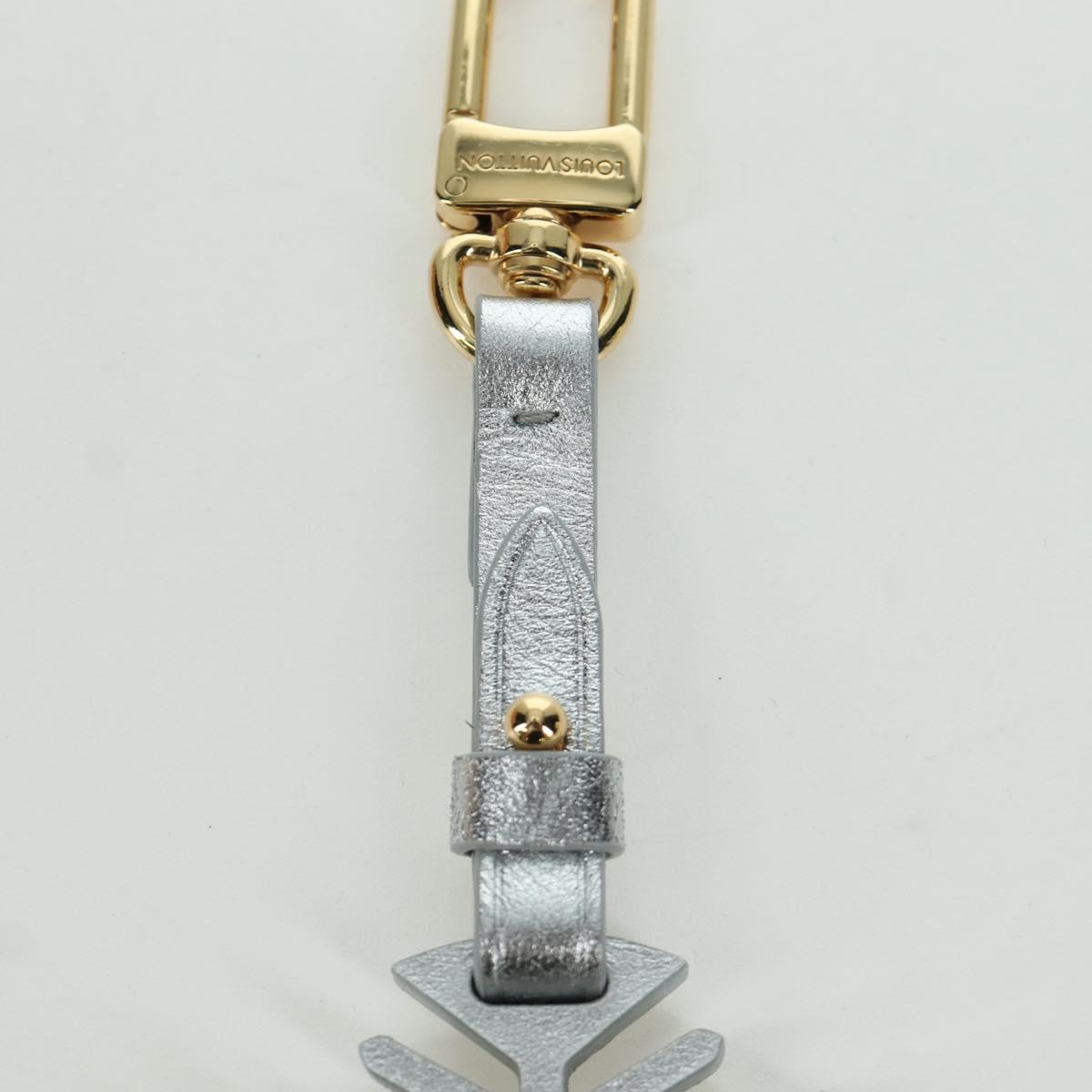 LOUIS VUITTON Snowflake Charm metal Silver M79293 LV Auth 167000SAM
