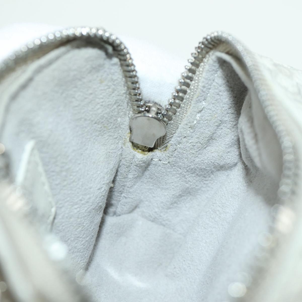 LOUIS VUITTON Monogram Taurillon Climbing Pouch Gray MP3383 LV Auth 167003SM