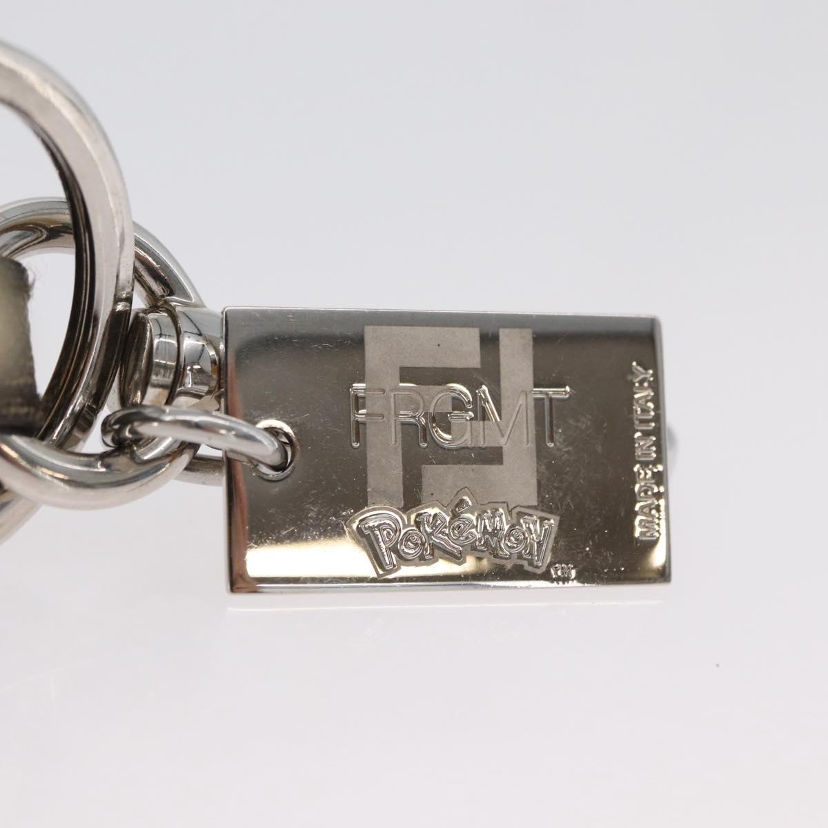 FENDI FENDI x FRGMT x POKÉMON Pokémon Charm Leather Yellow Auth 167029SM