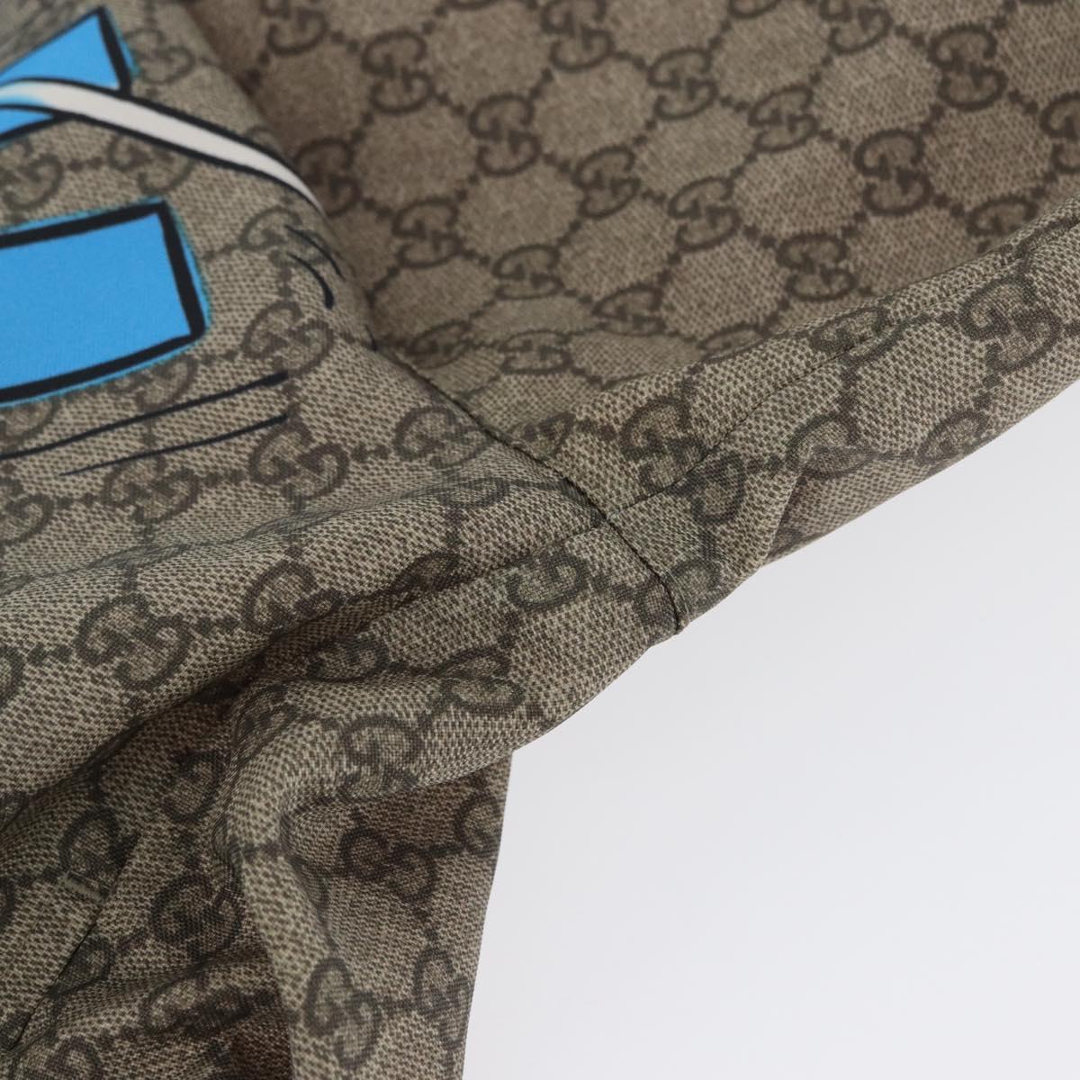 GUCCI GG Supreme Donald Duck Blouson PVC Beige Auth 167030SM