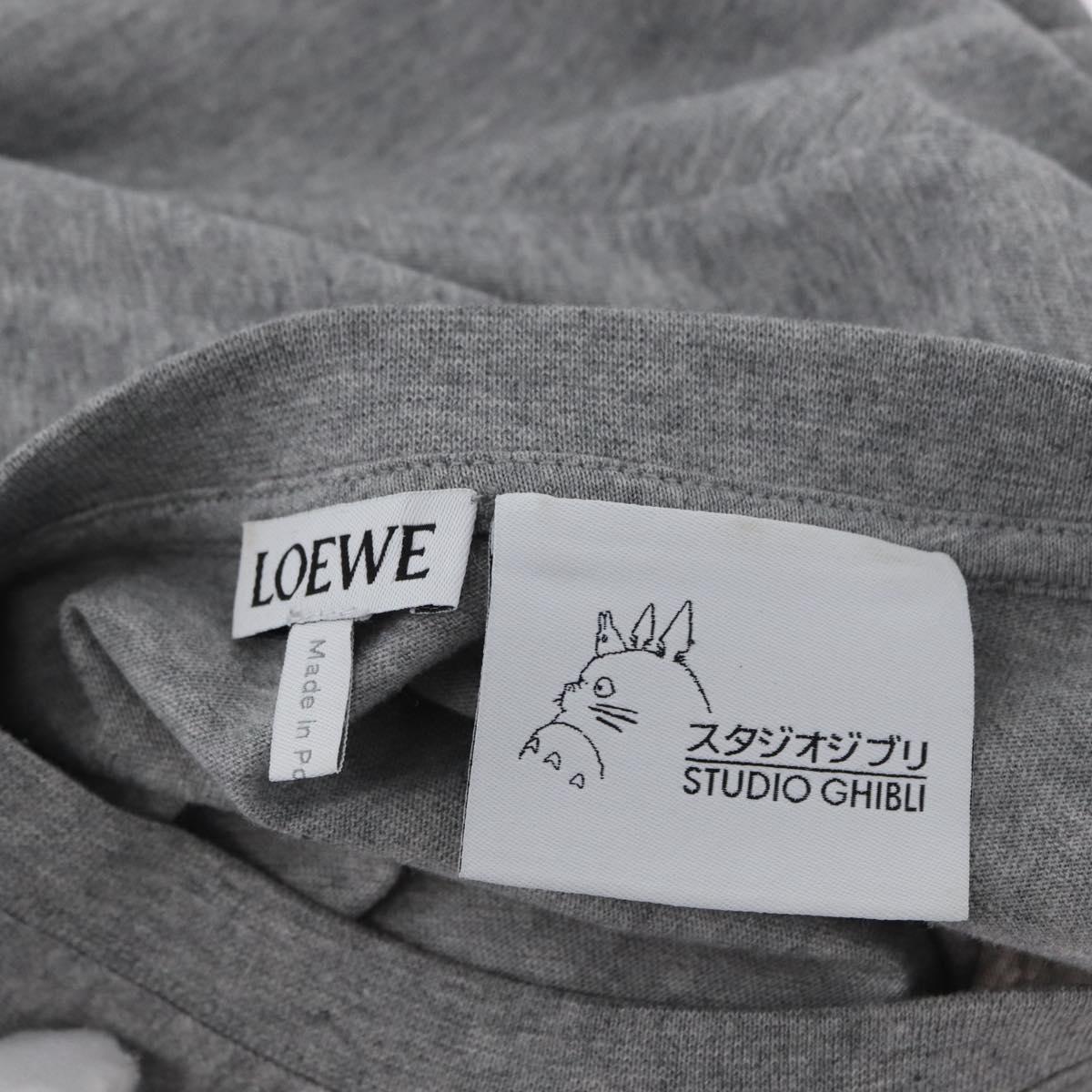 LOEWE × Studio Ghibli Howl's Moving Castle T Shirt Cotton Gray Auth 167040SAM