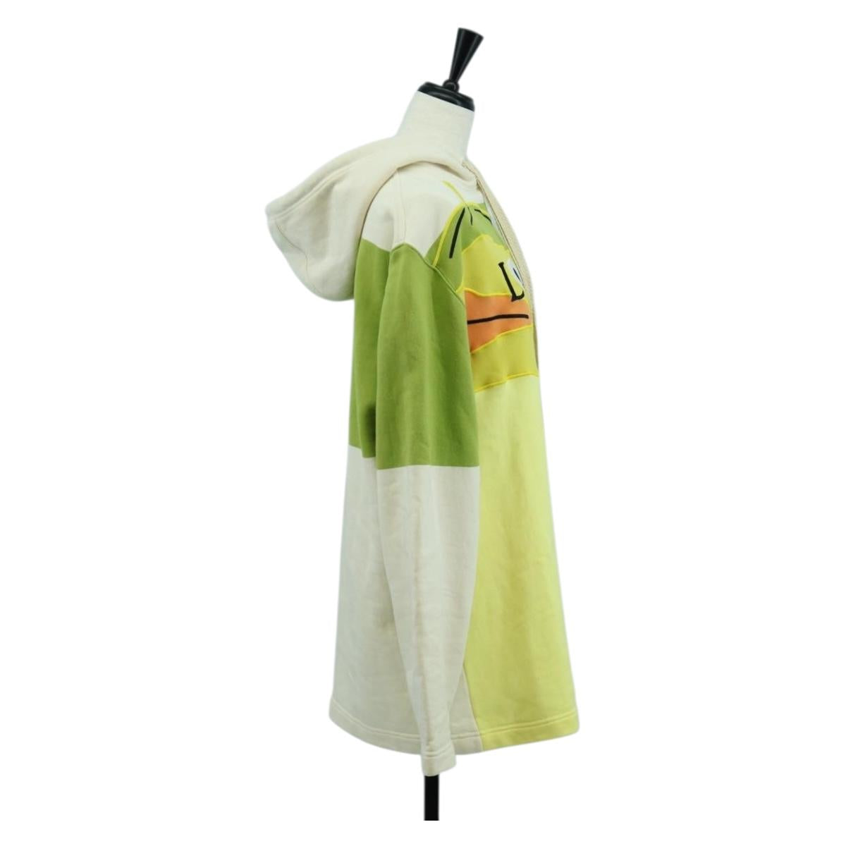 LOEWE × Studio Ghibli Spirited Away Otori Sama Hoodie Cotton Auth 167048SM