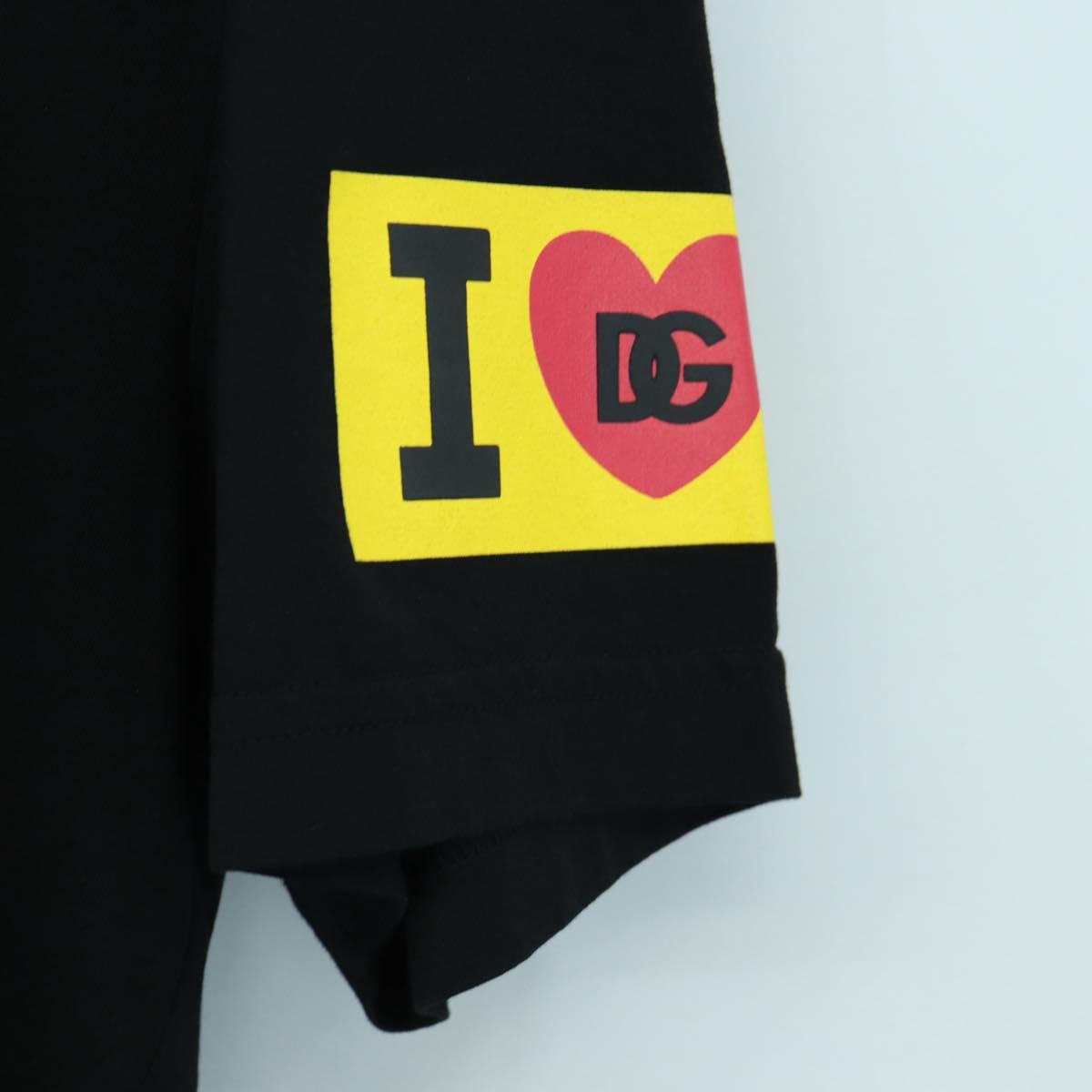 DOLCE&GABBANA D&G x Jujutsu Kaisen Panda T Shirt Cotton Black Auth 167054SM