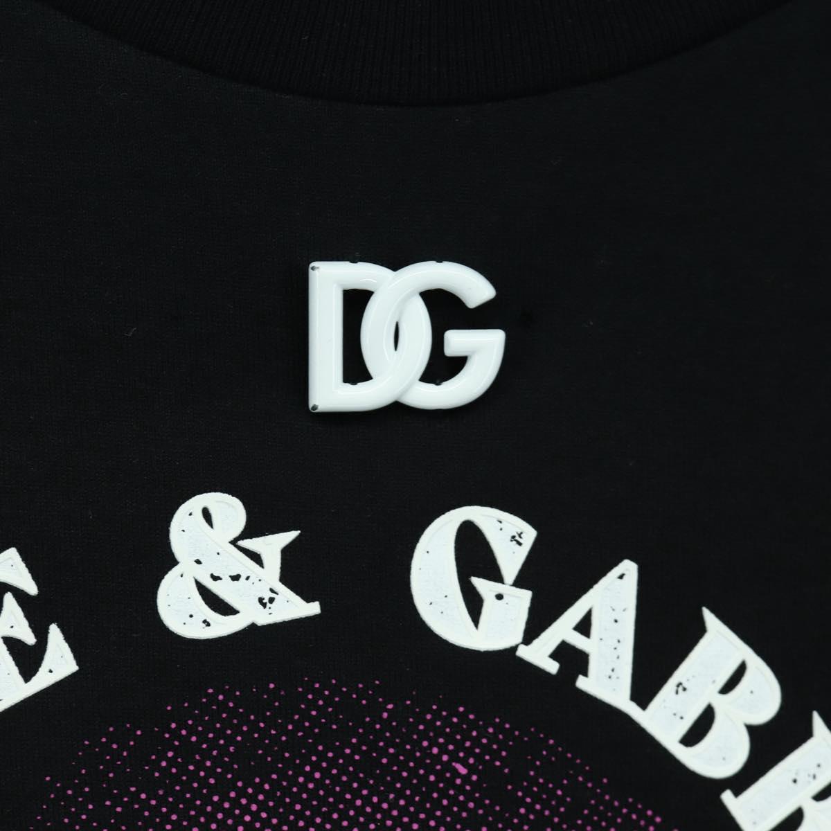 DOLCE&GABBANA D&G x Jujutsu Kaisen Cut And Sew T Shirt Cotton Black Auth 167057M