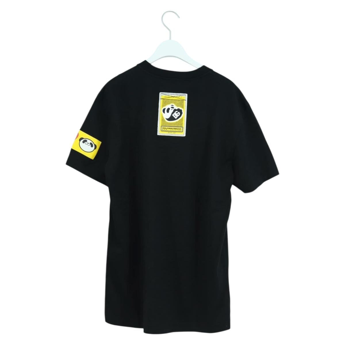 DOLCE&GABBANA D&G x Jujutsu Kaisen Panda T Shirt Cotton Black Auth 167061SM