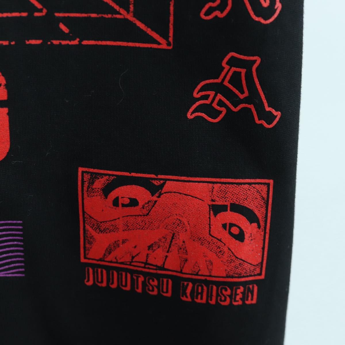 DOLCE&GABBANA D&G × Jujutsu Kaisen T Shirt Cotton Black Auth 167064SM
